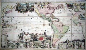 Chatelain, H.A., Carte tres curieuse de la Mer du sud, contenant des remarques nouvelles et tres utiles non seulement sur les ports et illes de cette mer