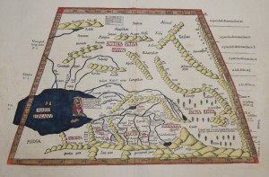 Ptolemey - Johann Schott, Tabula Septima Asiae, ca. 1513 