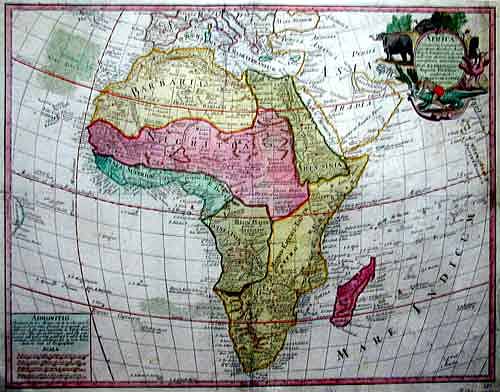 Africae, 1760. 