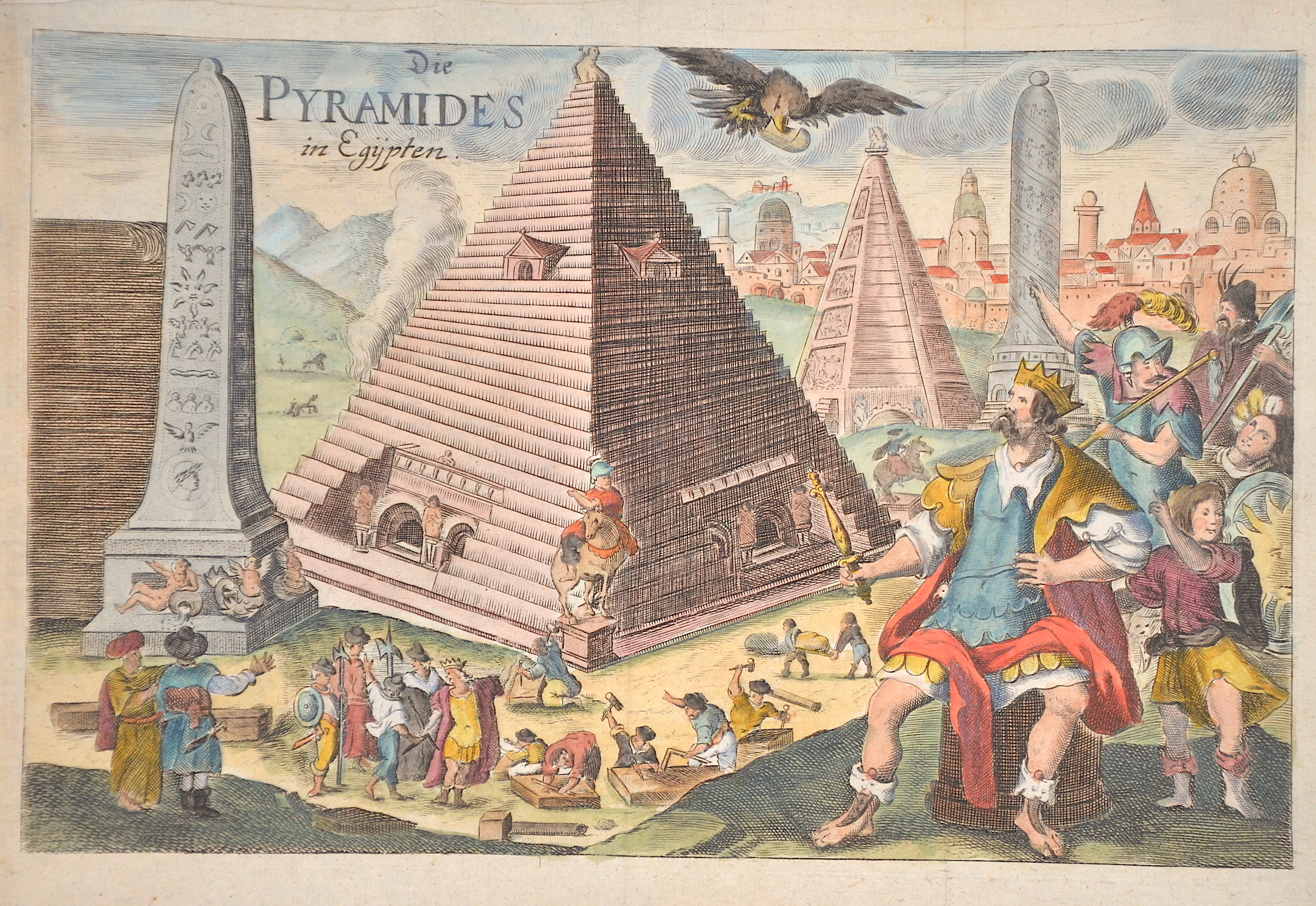 Anonymus  Die Pyramides in Egypten