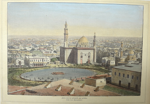 1343 Kairo von der Citadelle aus gesehen