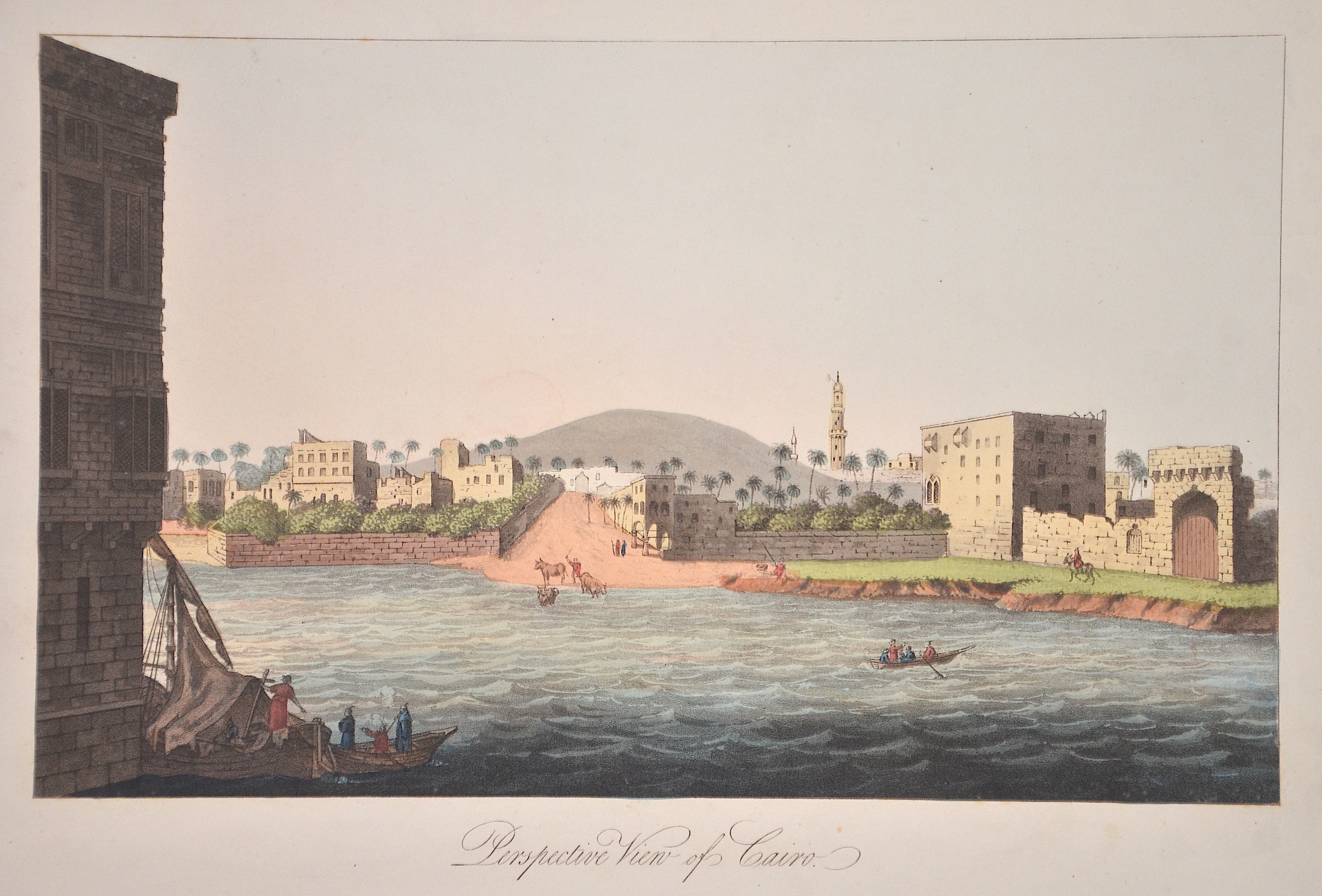 Hearne John Perspective View of Cairo.