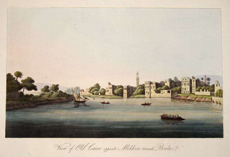 Hearne  View of Old Cairo opposite Mokkias towards Boulac.