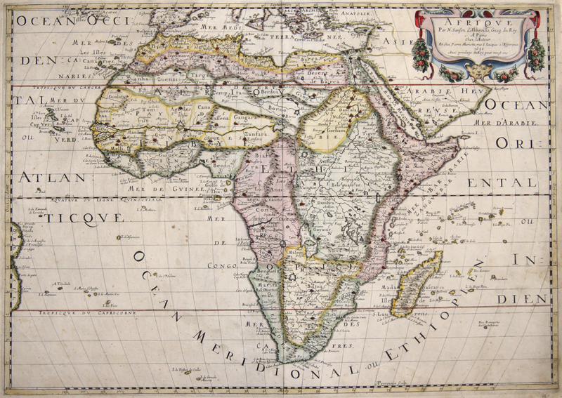 Sanson Nicolas Afrique Par N. Sanson d‘ Abbeville, Geog. du Roy