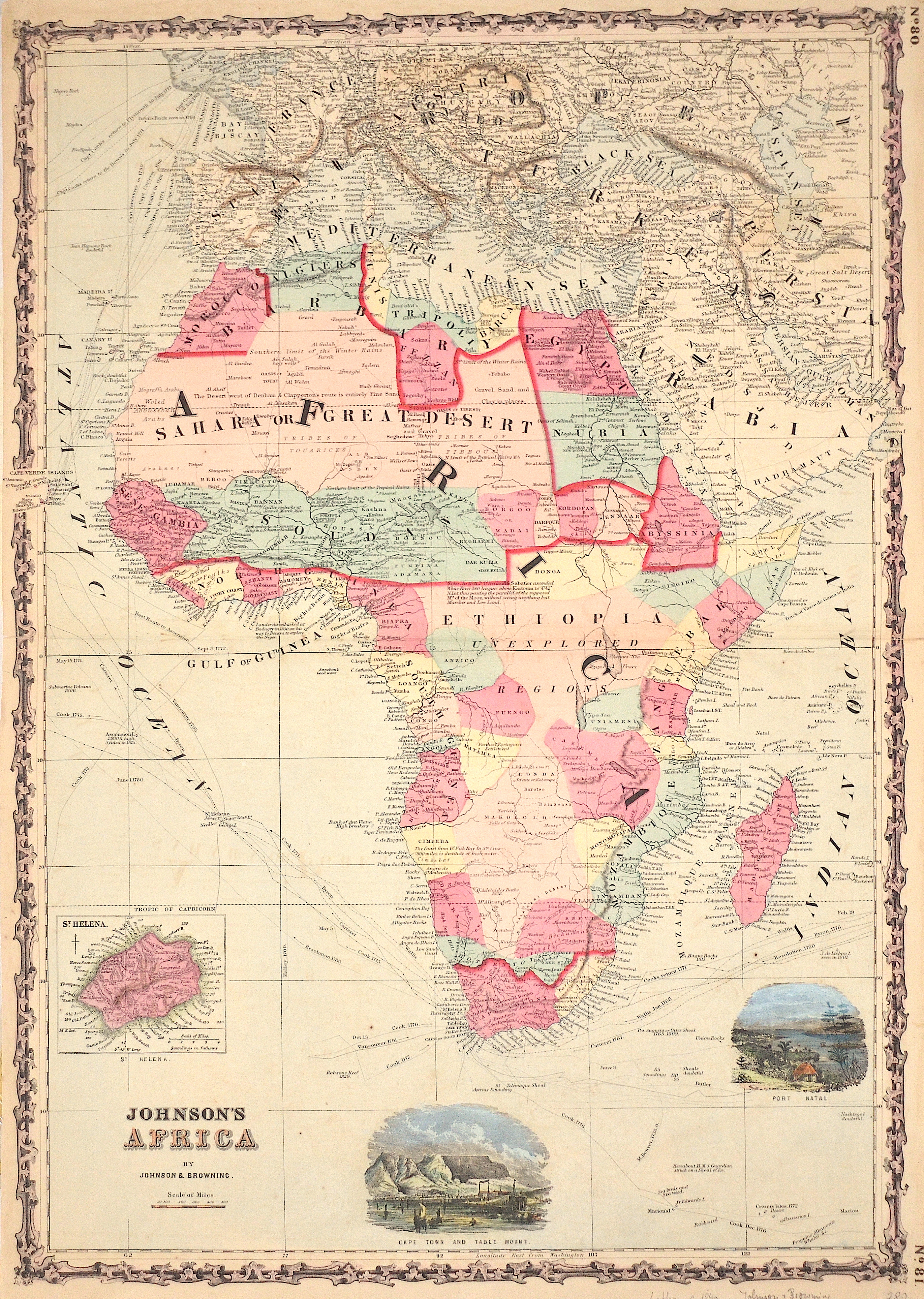 Johnson & Browning Alvin Jewett Johnson’s Africa by Johnson & Browning.