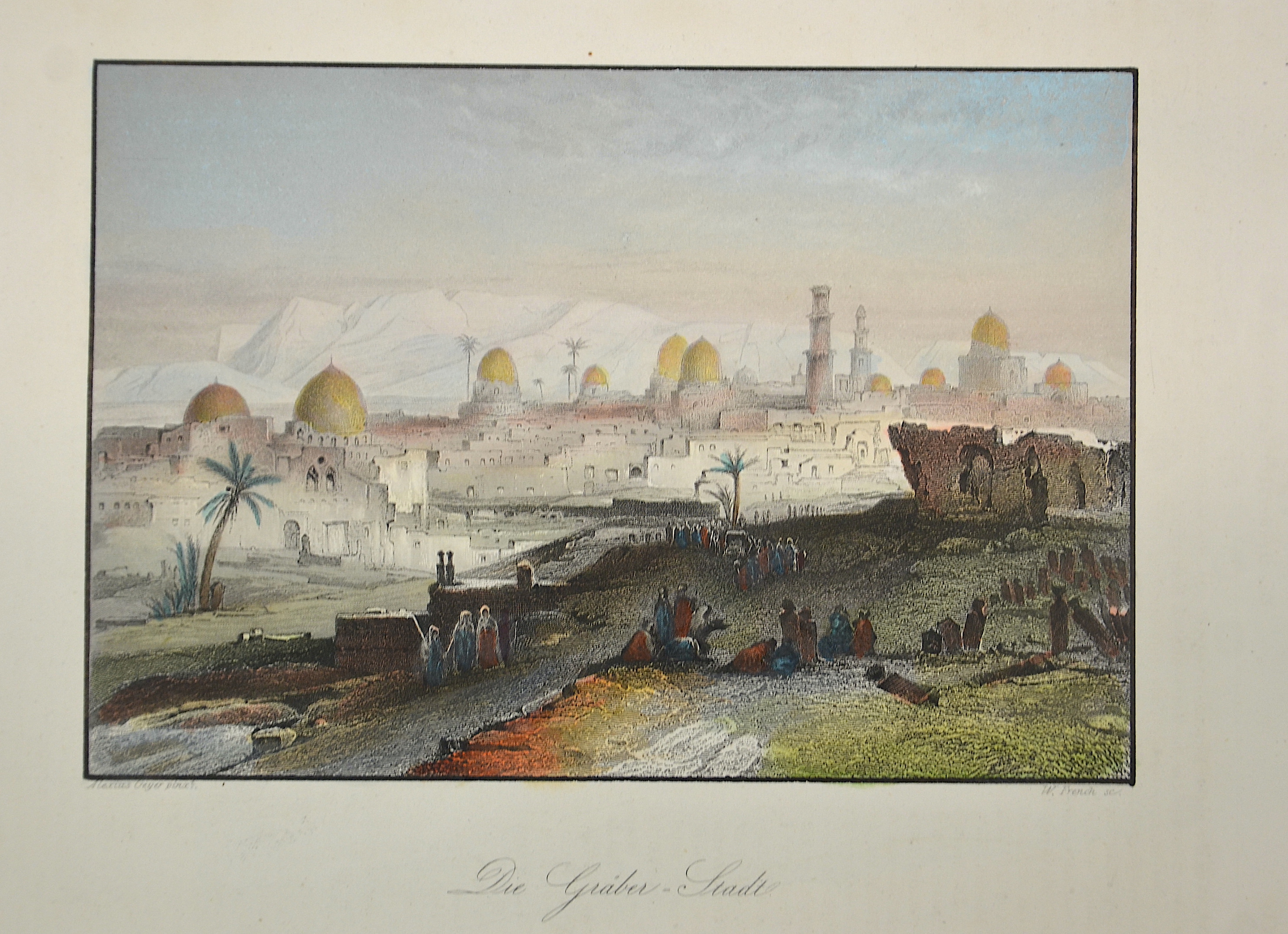 French Die Gräber-Stadt.