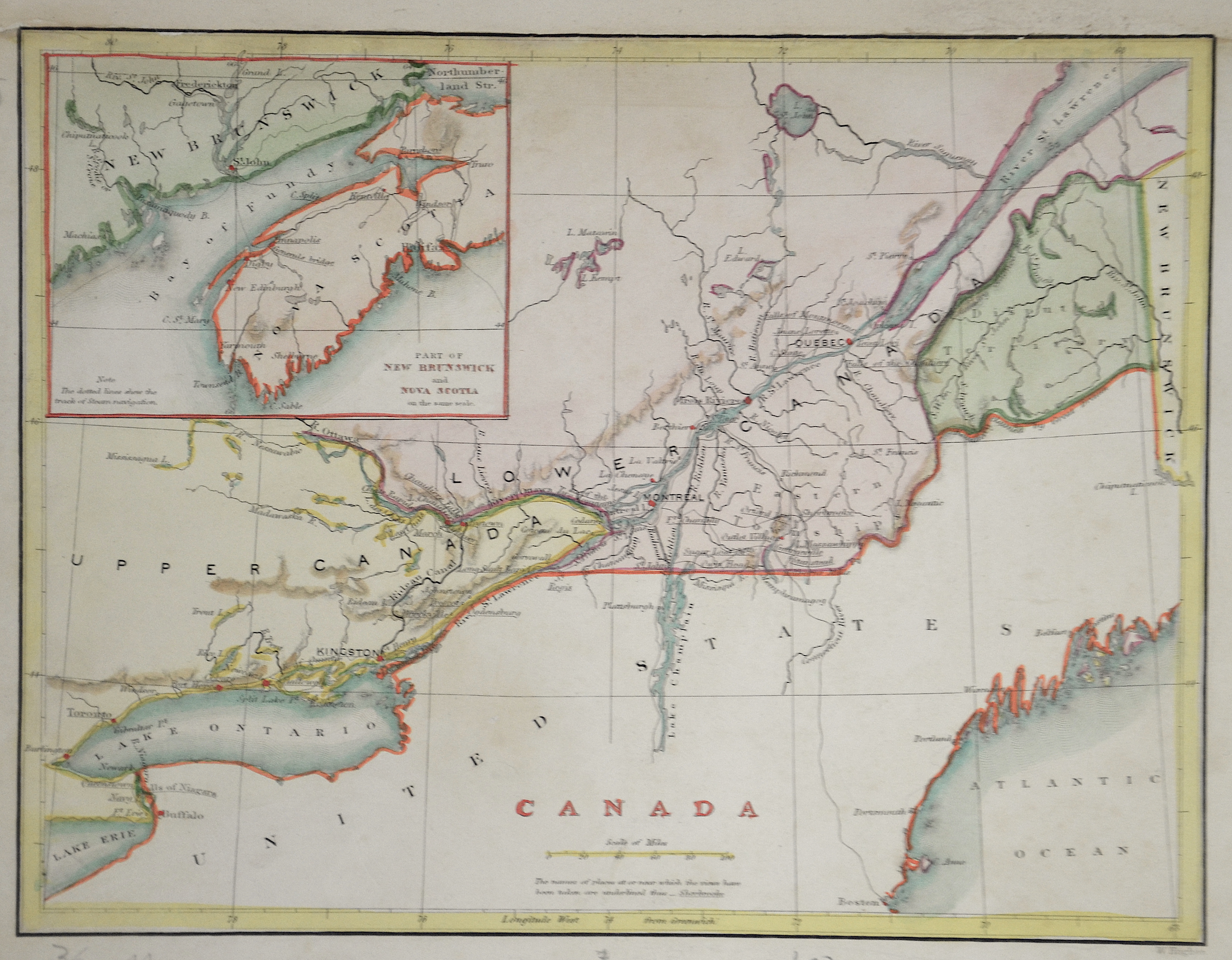 Hughes W. Canada / Parte of New Brunswick and Nova Scotia