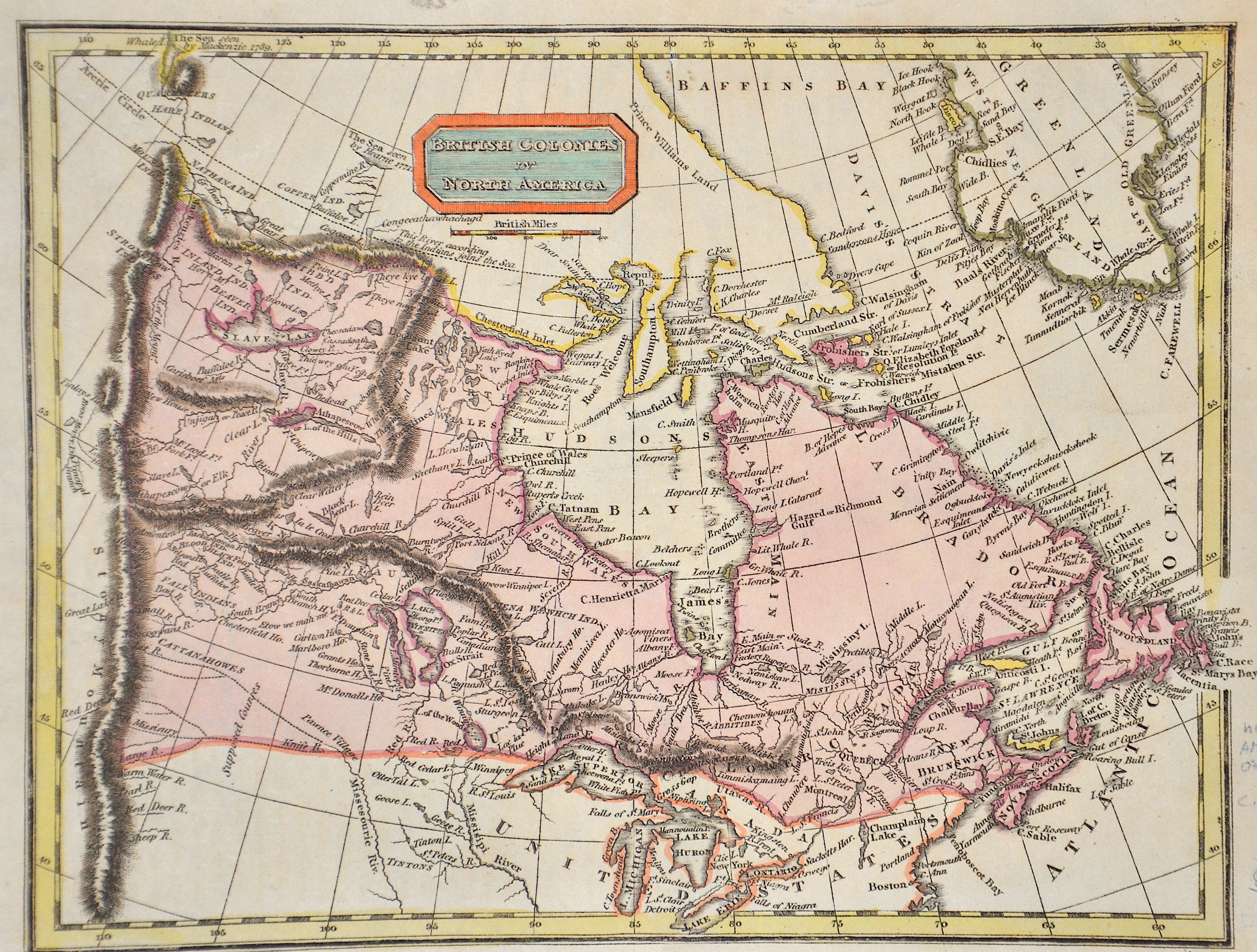Anonymus  Britisch Colonies in North America