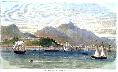 Anonymus  The port and city of Rio de Janeiro