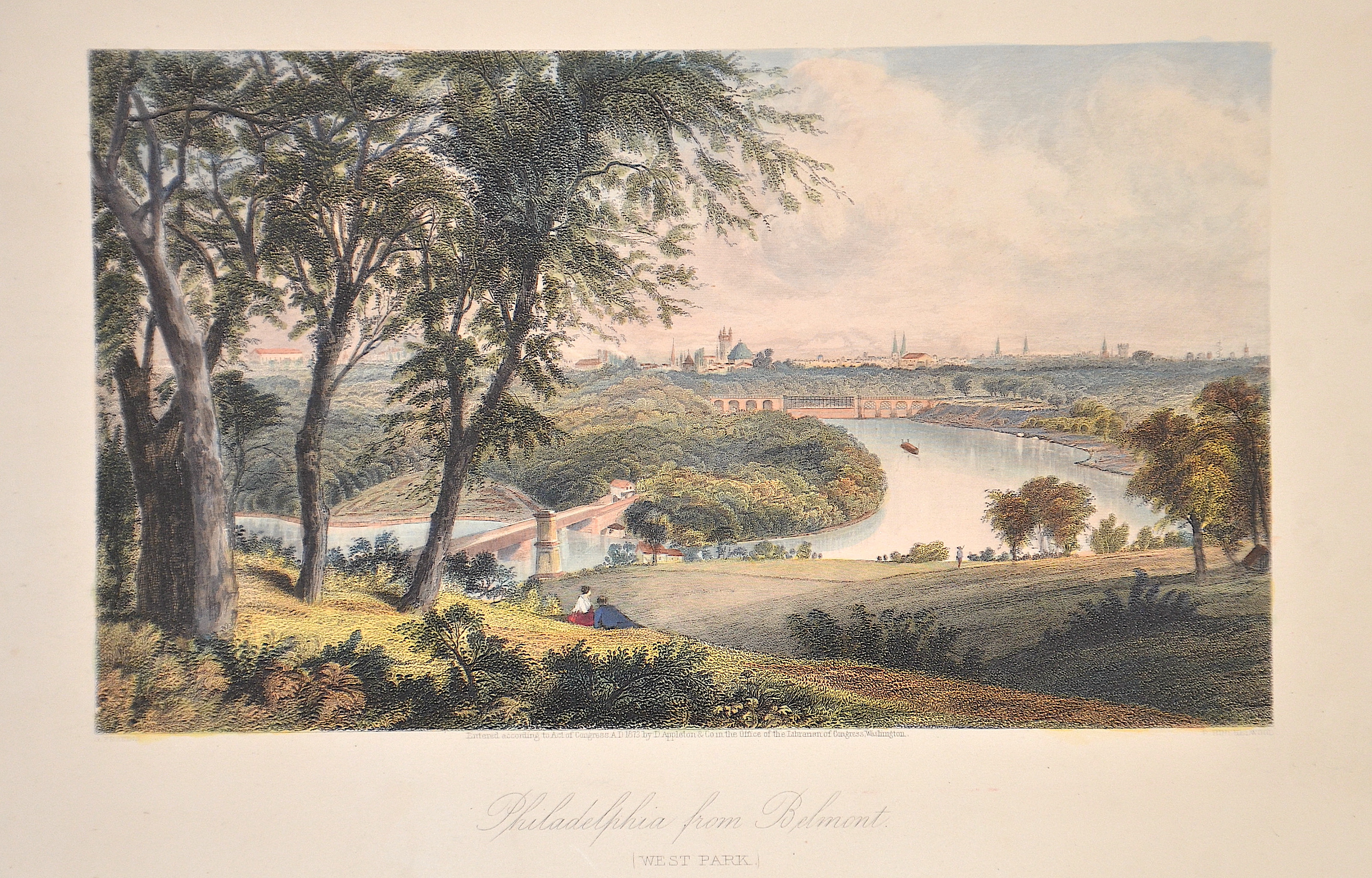 Hinshelwood Philadelphia from Belmont. (West Park.)