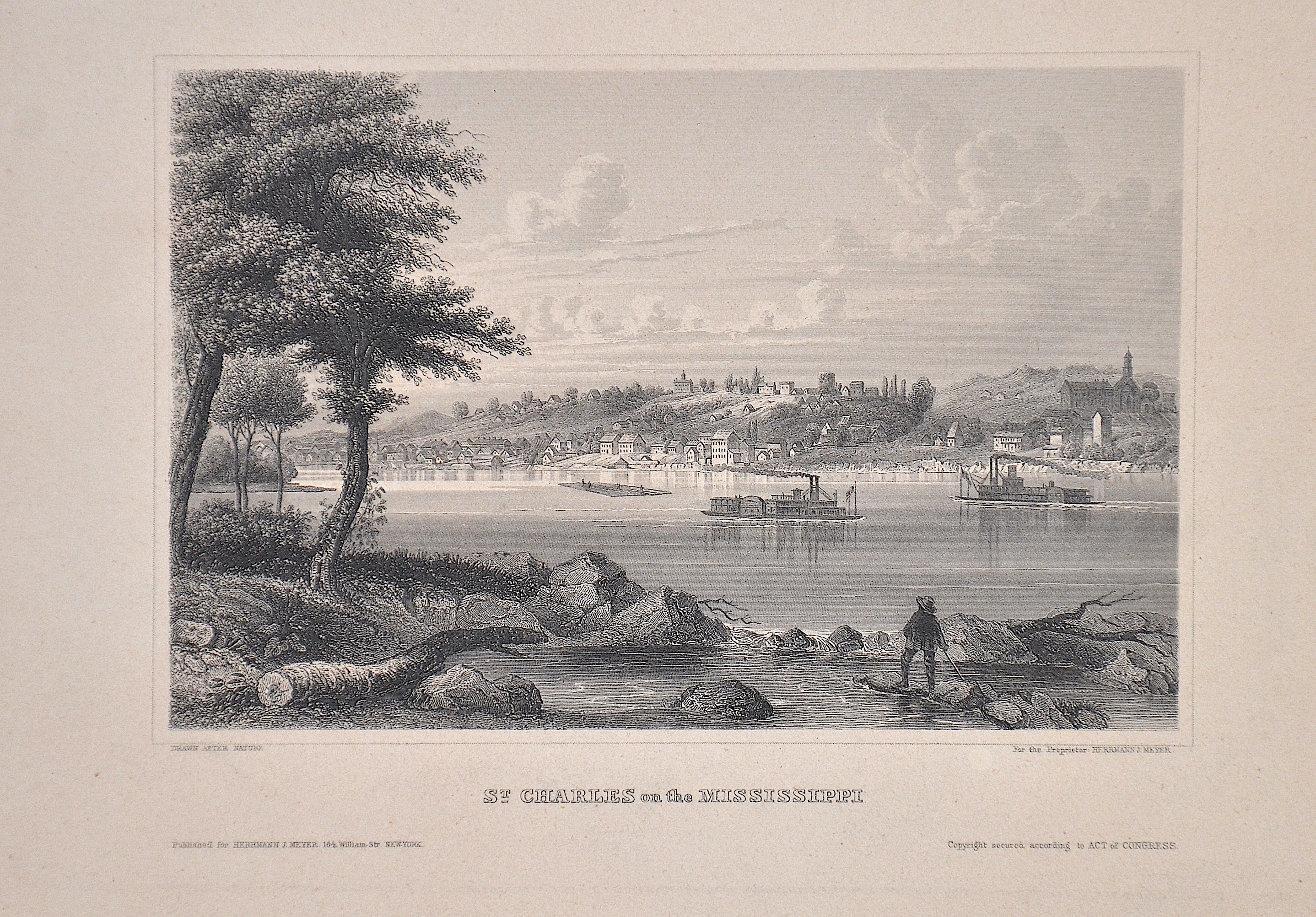 Meyer Carl Joseph St. Charles on the Mississippi