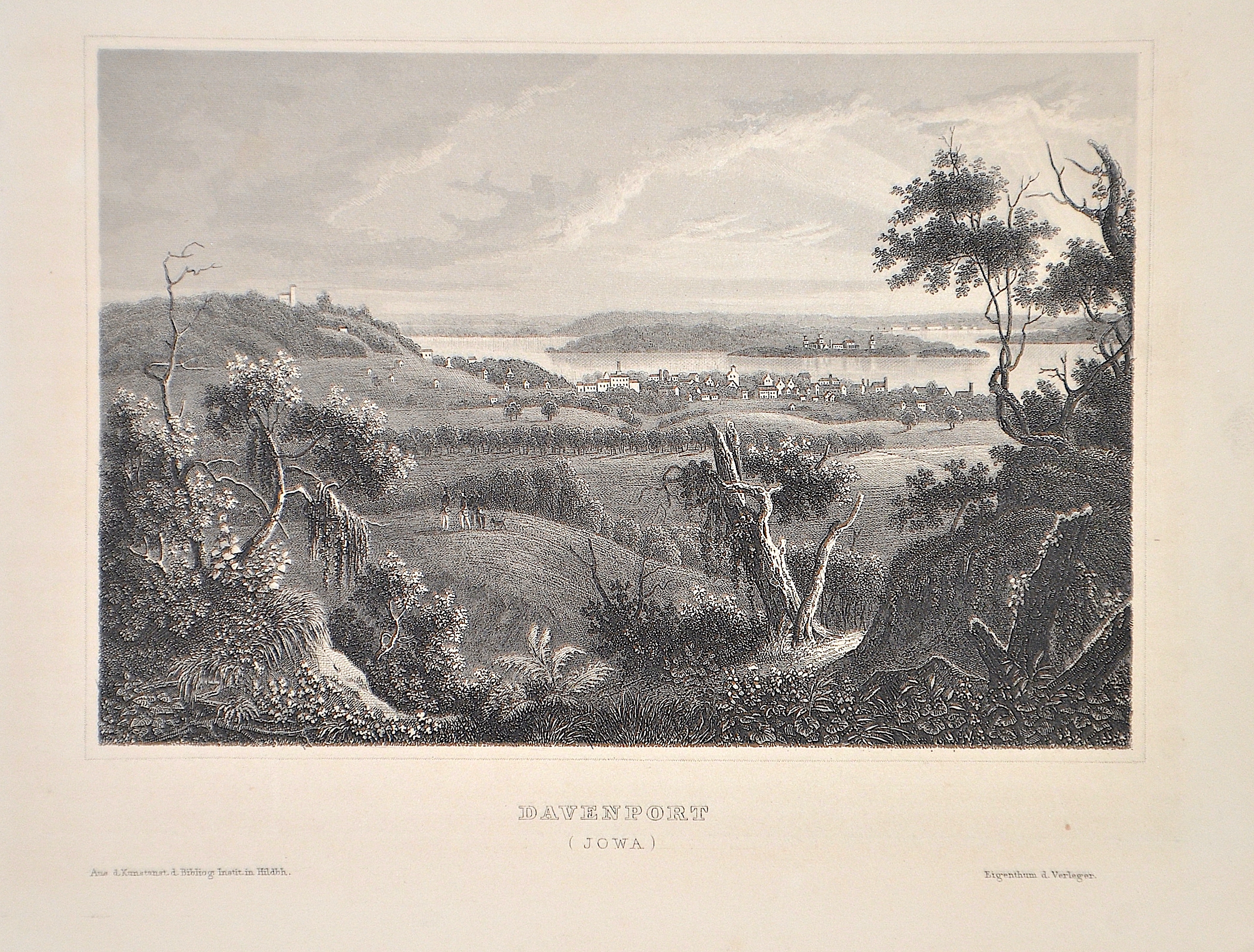Kunstanstalt Hildburghausen Davenport (Jowa)