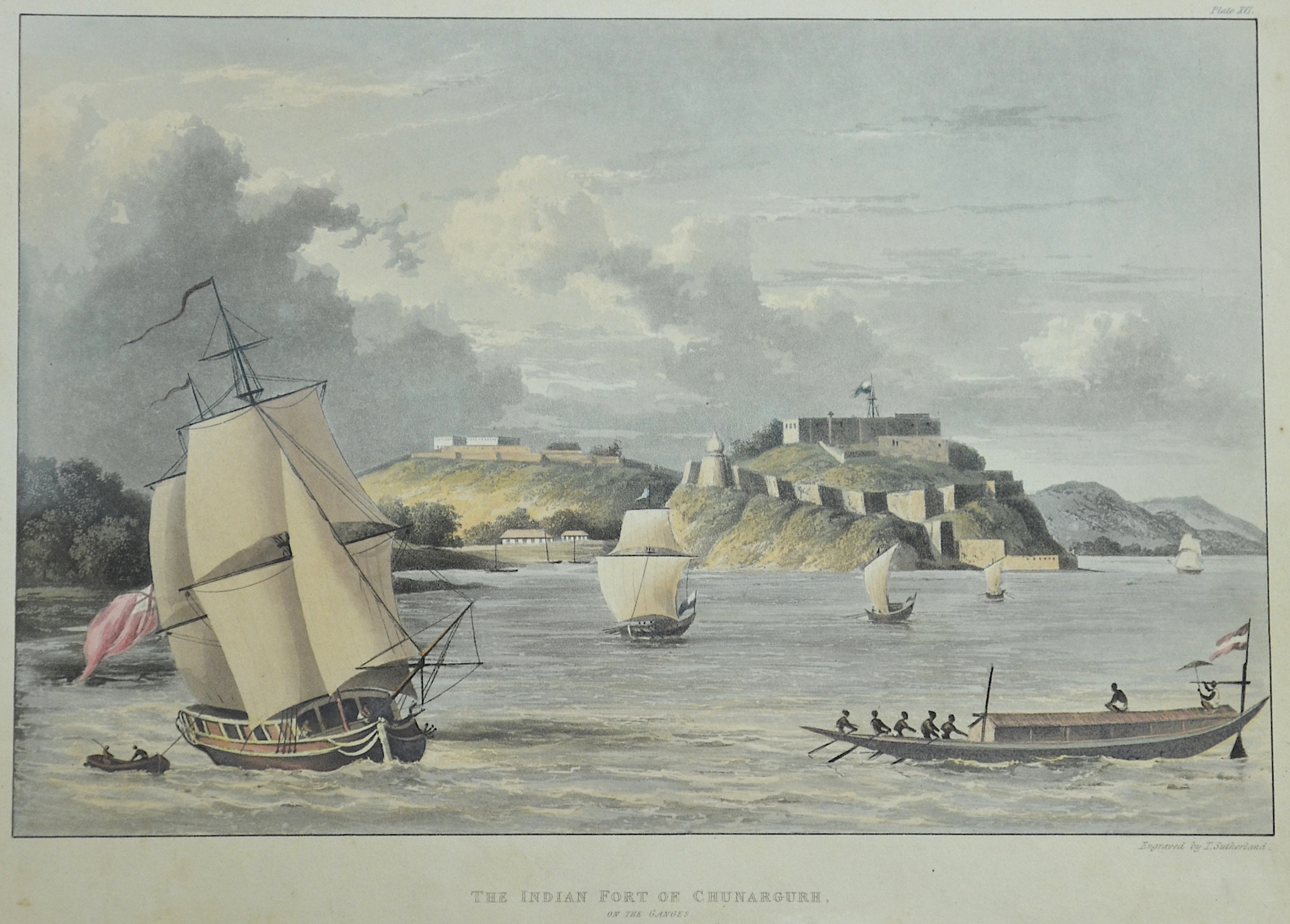 Sutherland T. The Indian Fort of Chunargurh on the Ganges