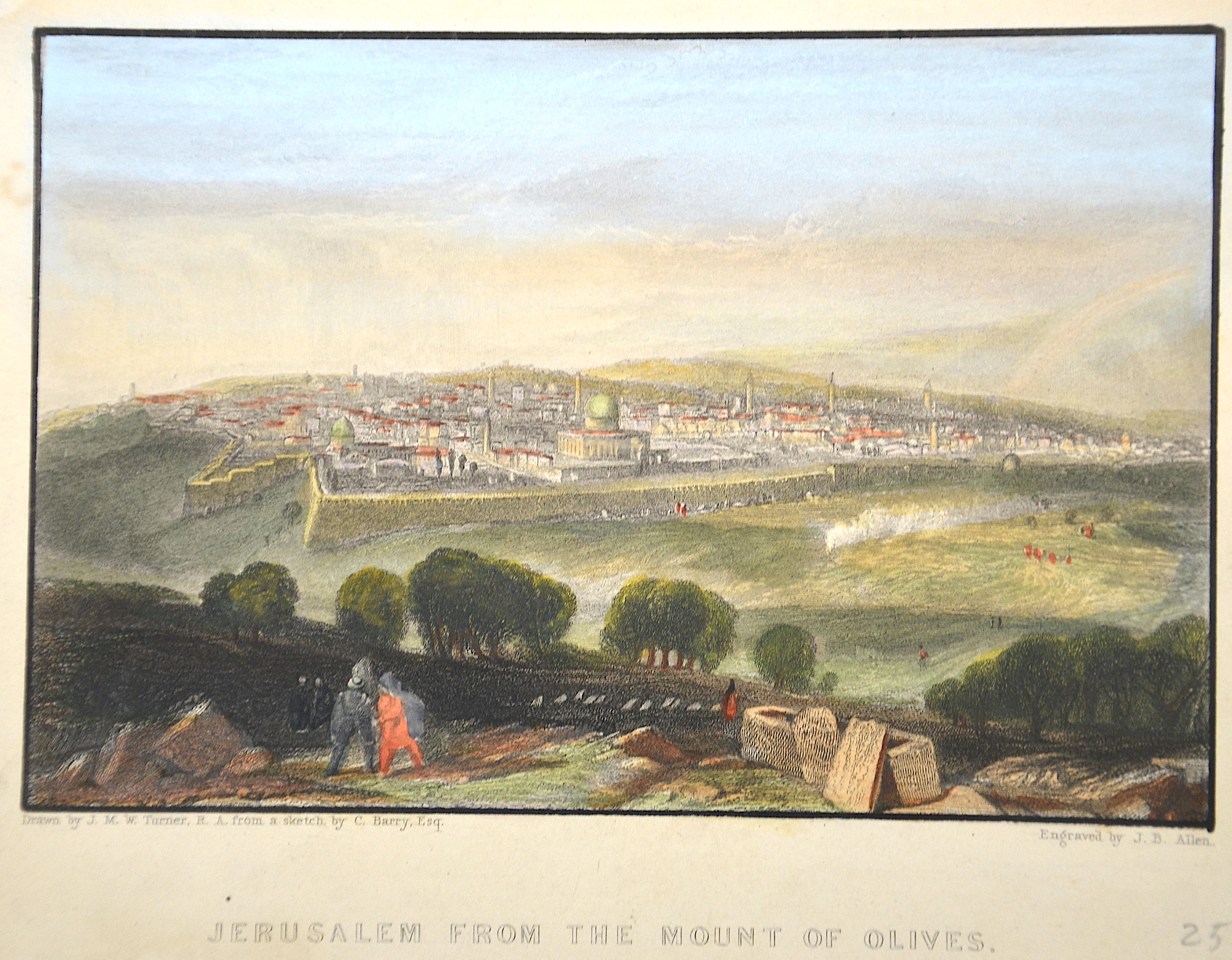 Allen J. B. Jerusalem from the Mount of Olives.