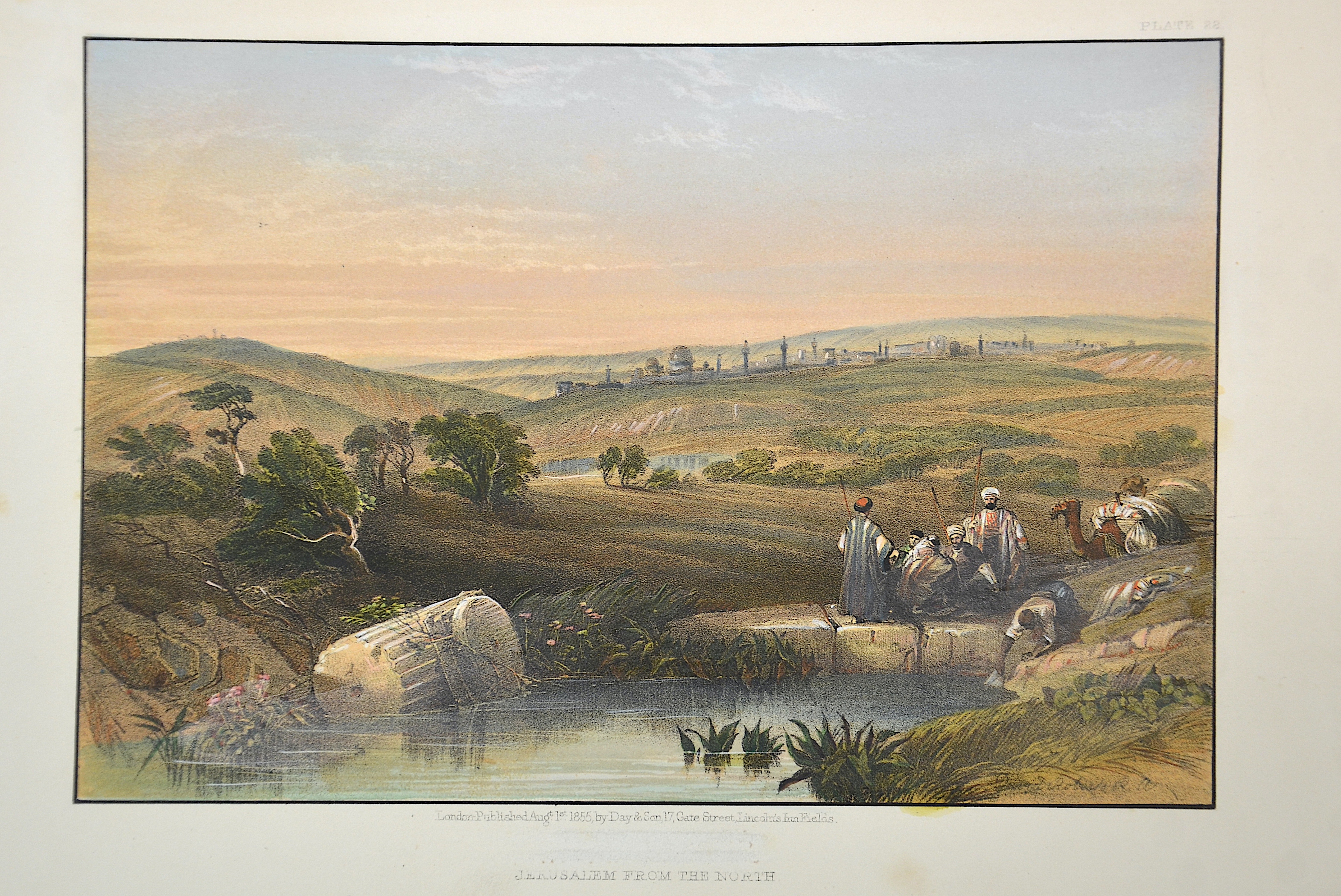Roberts David Jerusalem from the North / Plate 22.