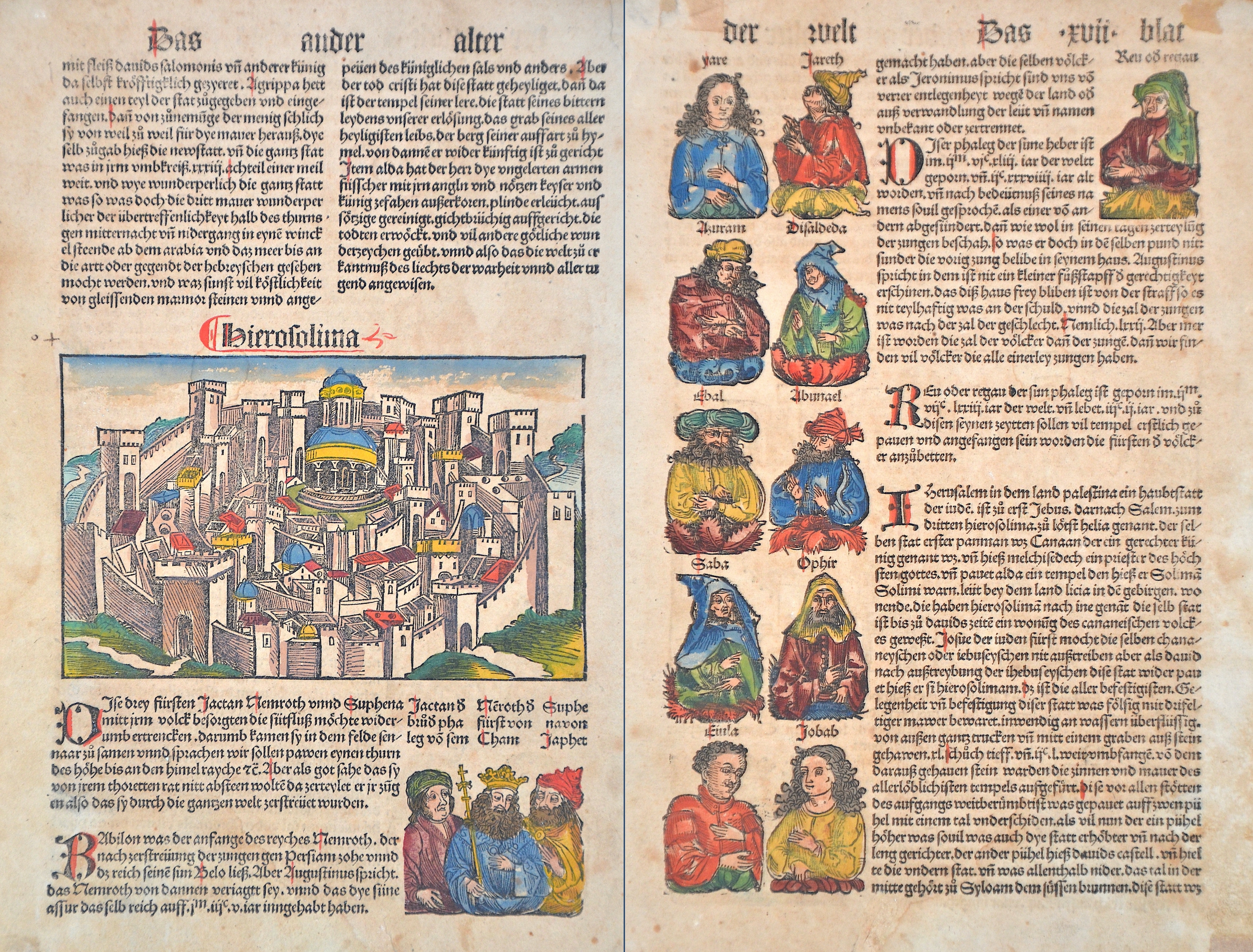 Schedel Hierosolima / Das ander alter