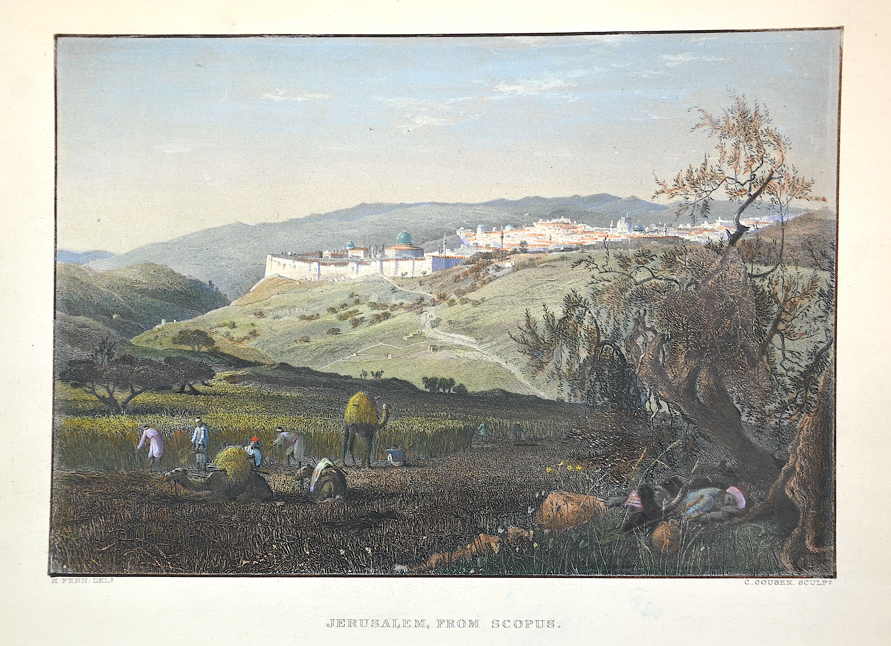 Cousen C. Jerusalem, from Scopus.