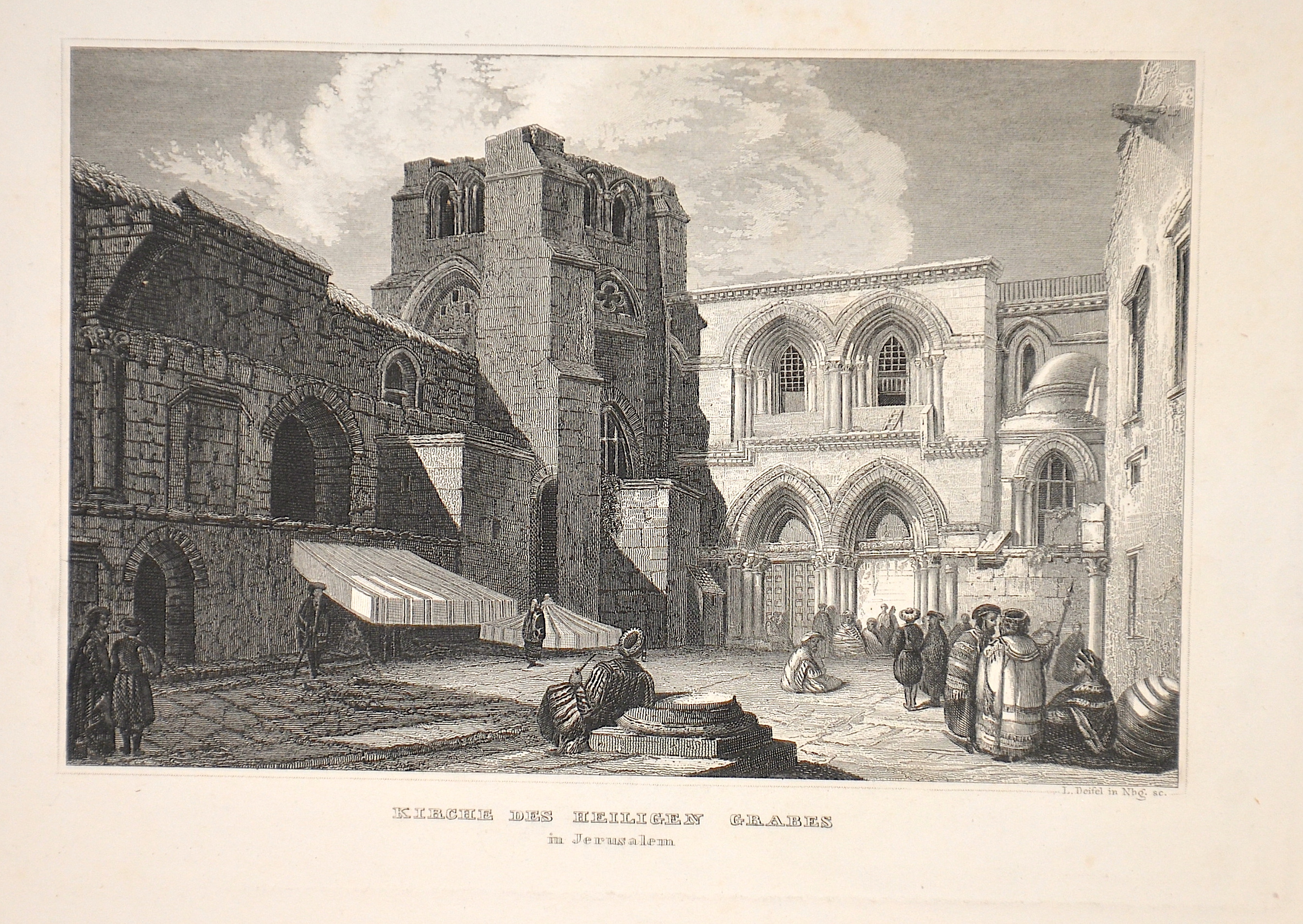 Deifel L. Kirche des heiligen Grabes in Jerusalem
