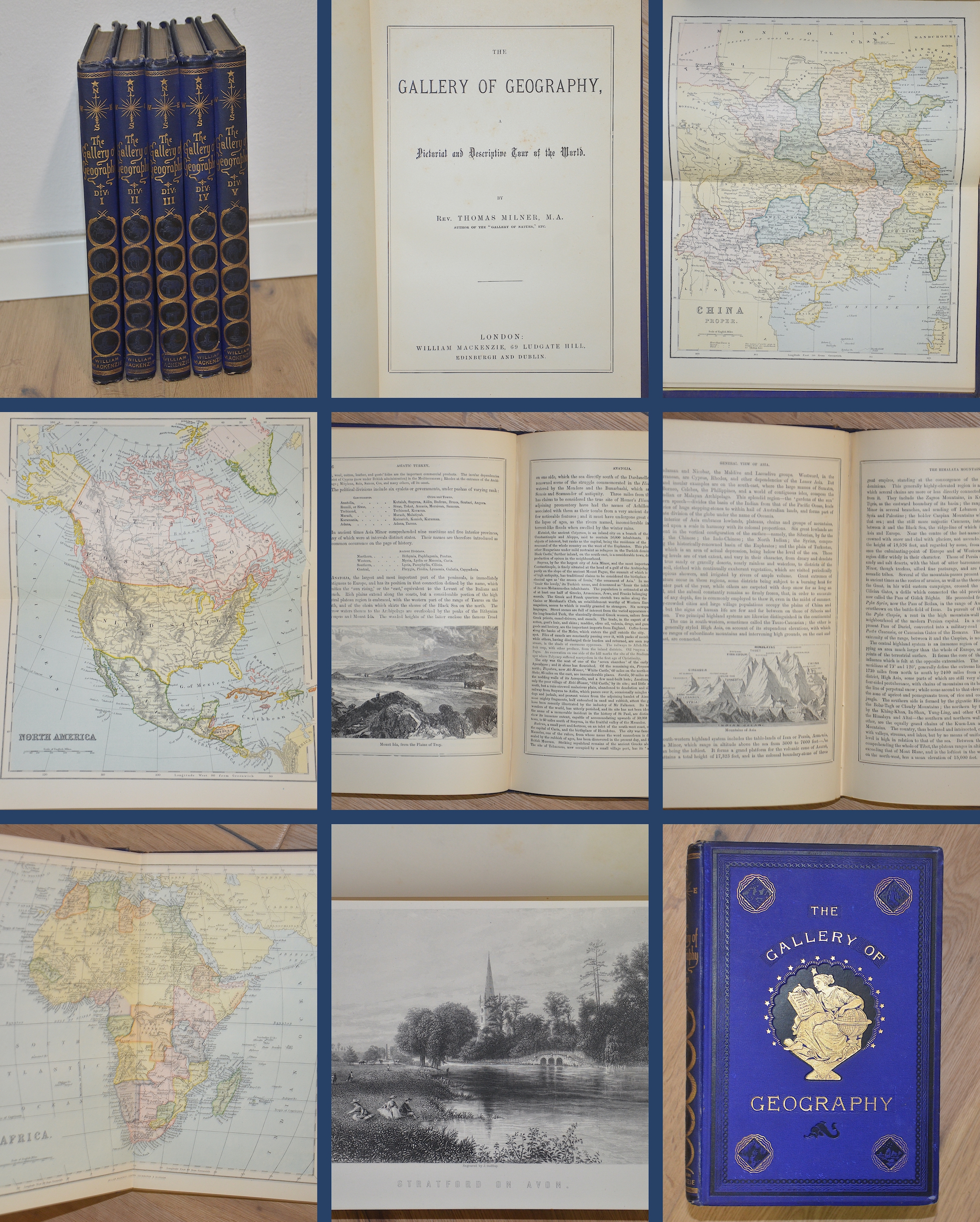 Mackenzie W. The Gallery of Geography. A Pictorial and Descriptive Tour of the World.
