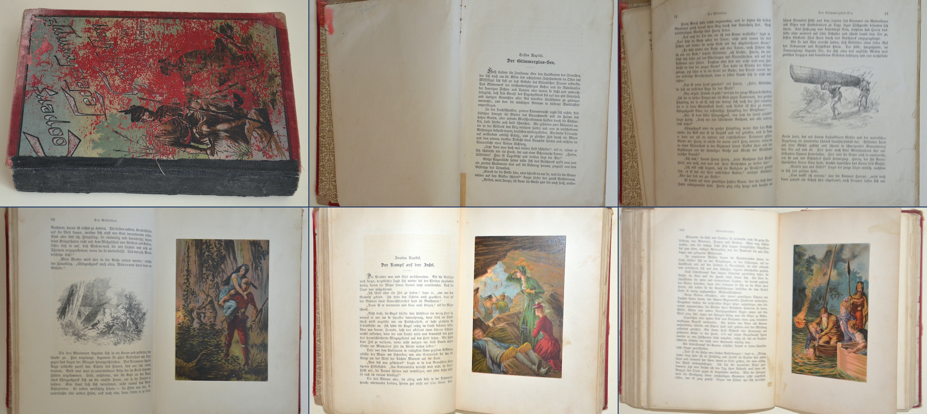 Verlag Abel u. Müller  Coopers Lederstrumpf Geschichten von J. Meister