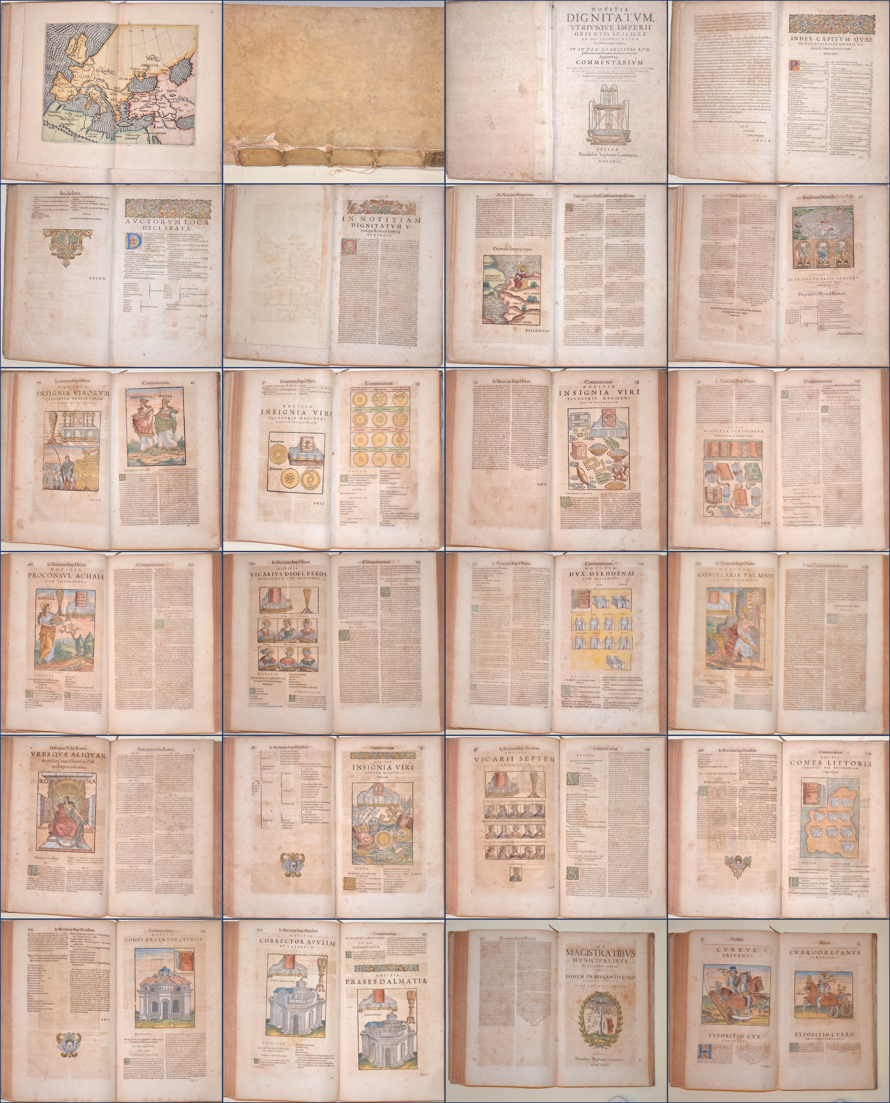 Gamonet Stephanus Notitia Dignitatum, Utrivsque Imperii orientis Scilicet et occidentis ultra Arcadij Honoriique tempora.