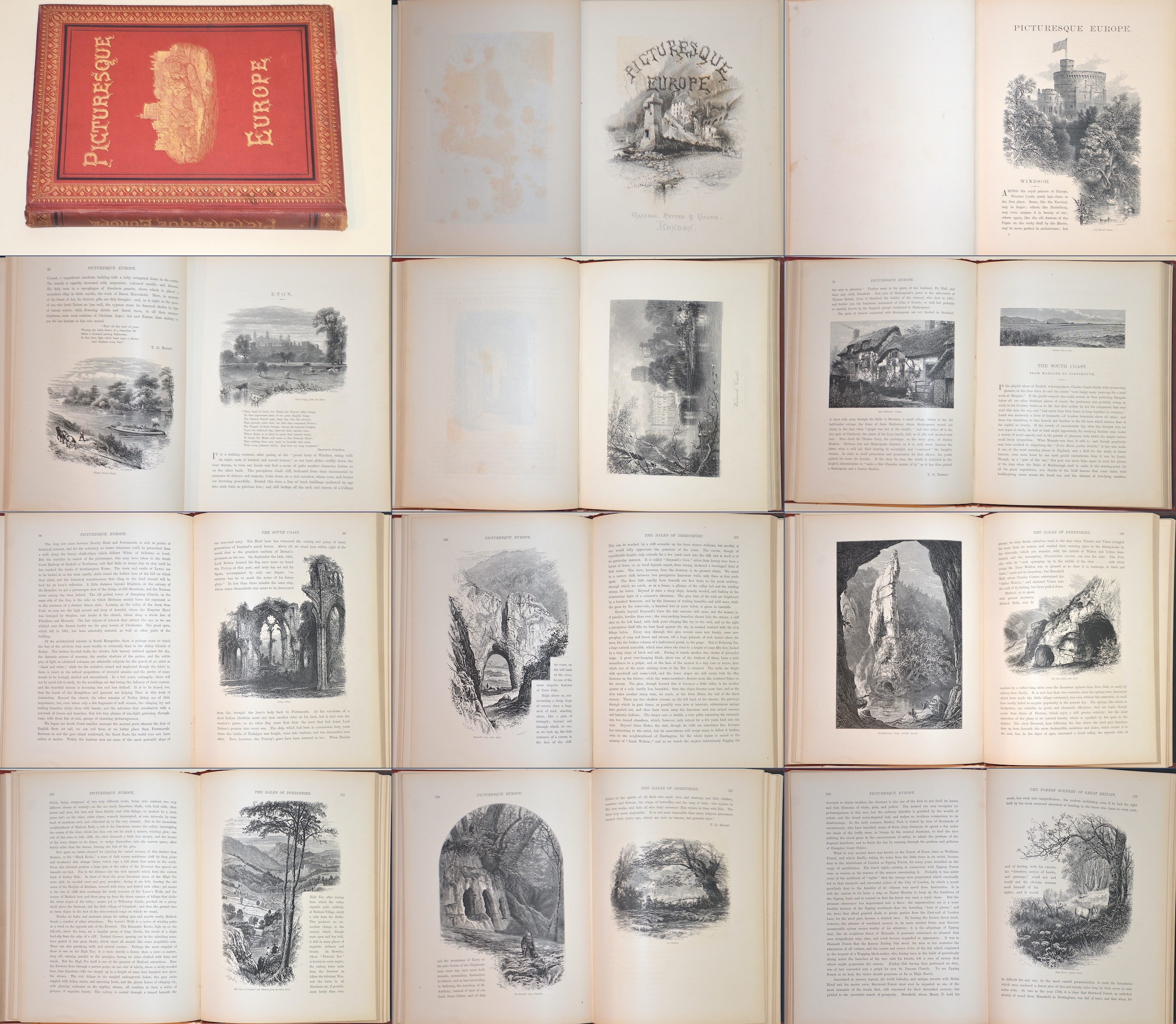 Cassell, Petter, Galpin & Co. John Picturesque Europe – England