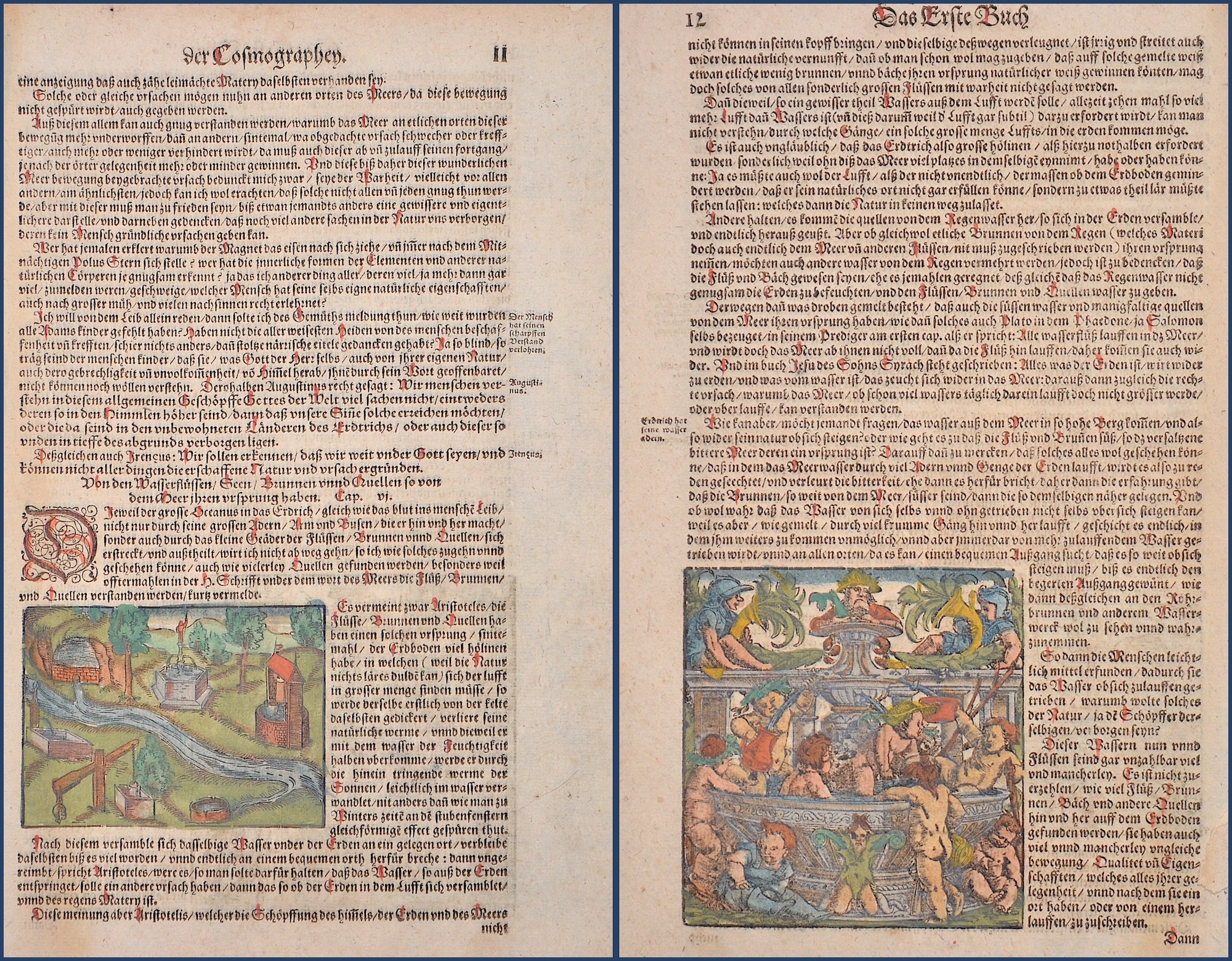 Münster  Das Erste Buch/ Erderich hat seine wasser adern
