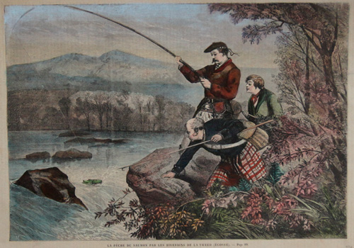 Thomas B. La Peche du saumon par les riverains de la tweed