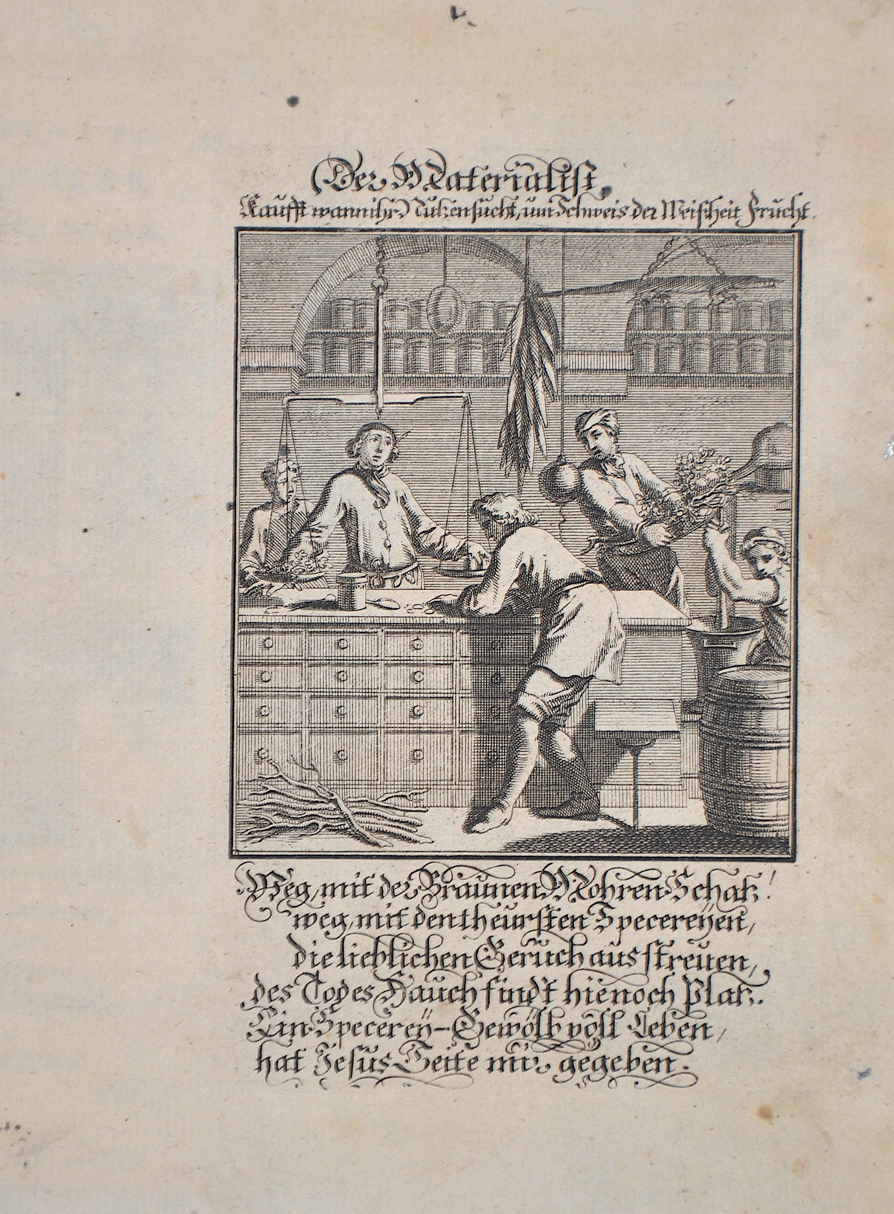 Anonymus Der Materialist.