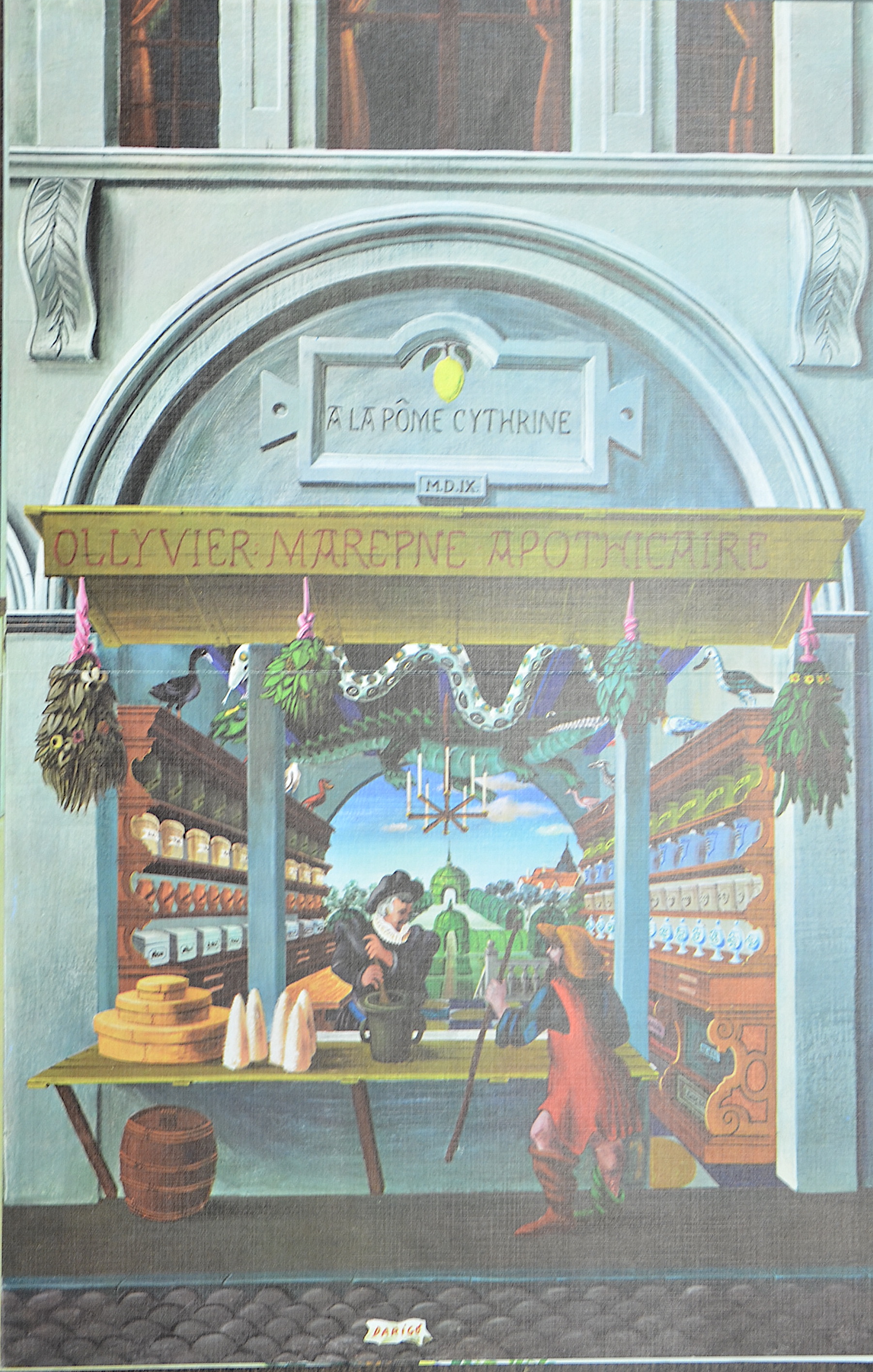 Rousse- Laboratoires Pharmacie du XVI siecle