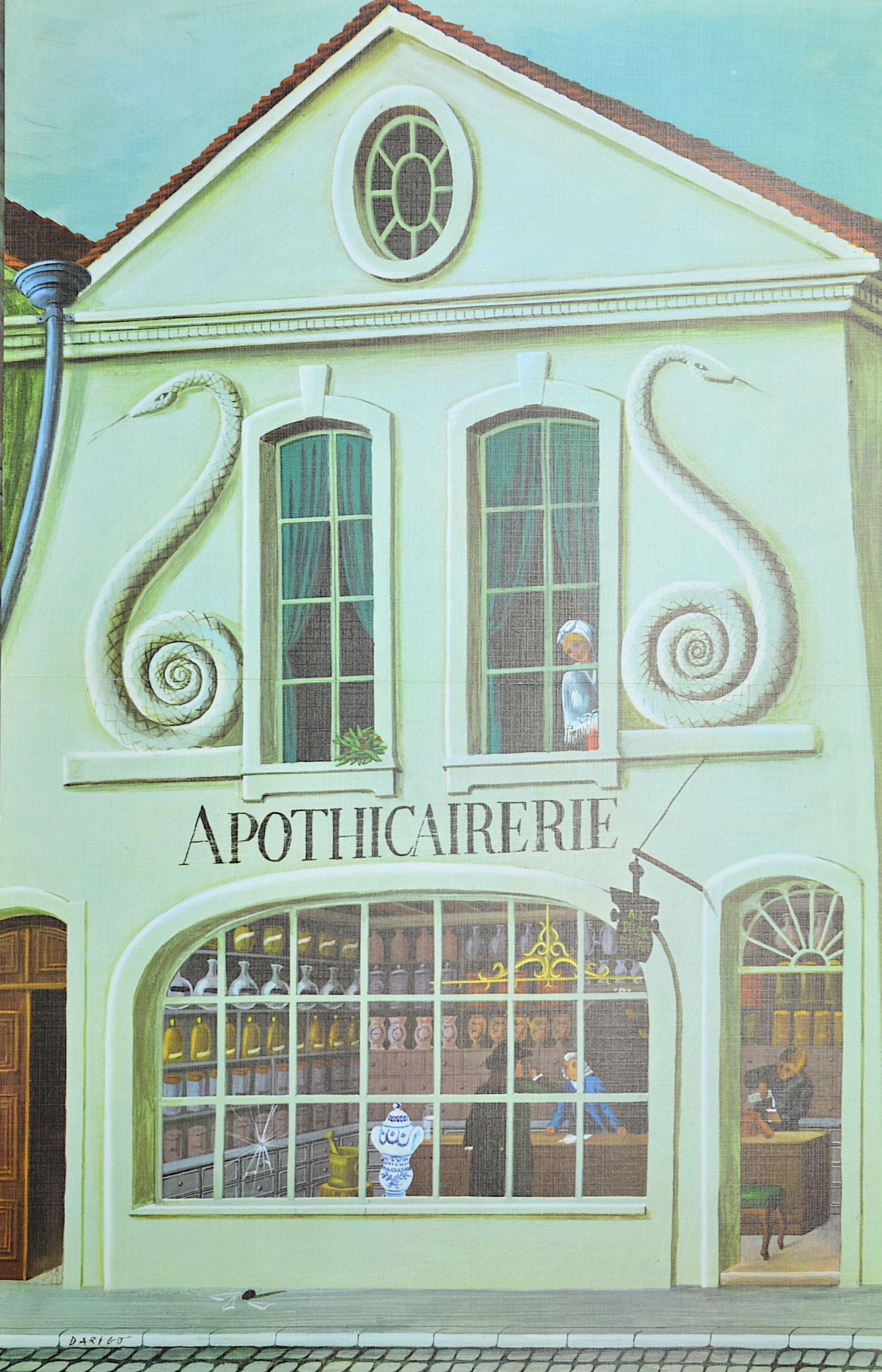 Rousse- Laboratoires Pharmacie du XVIII siecle