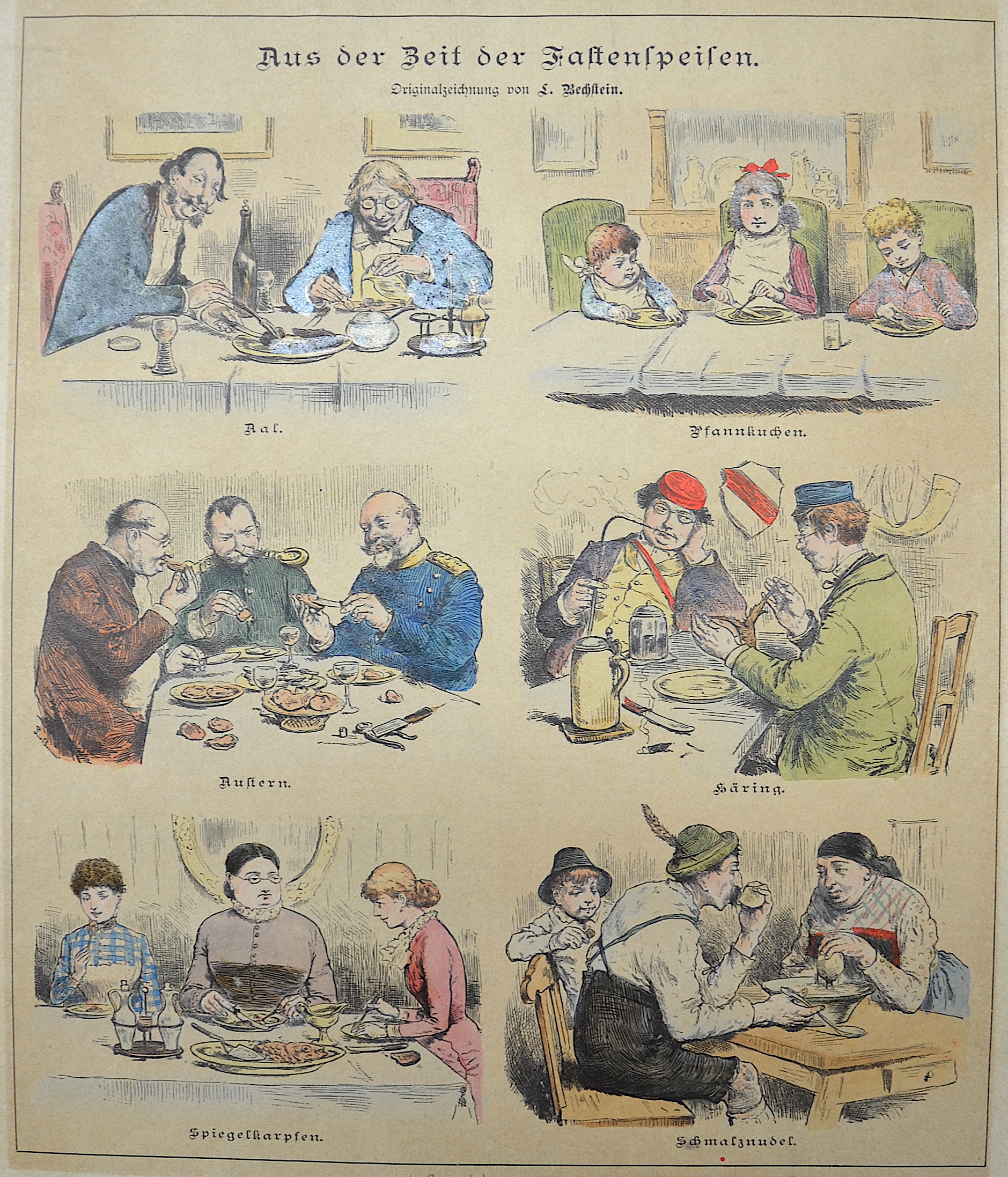 Bechstein Aus der Zeit der Fastenspeisen.