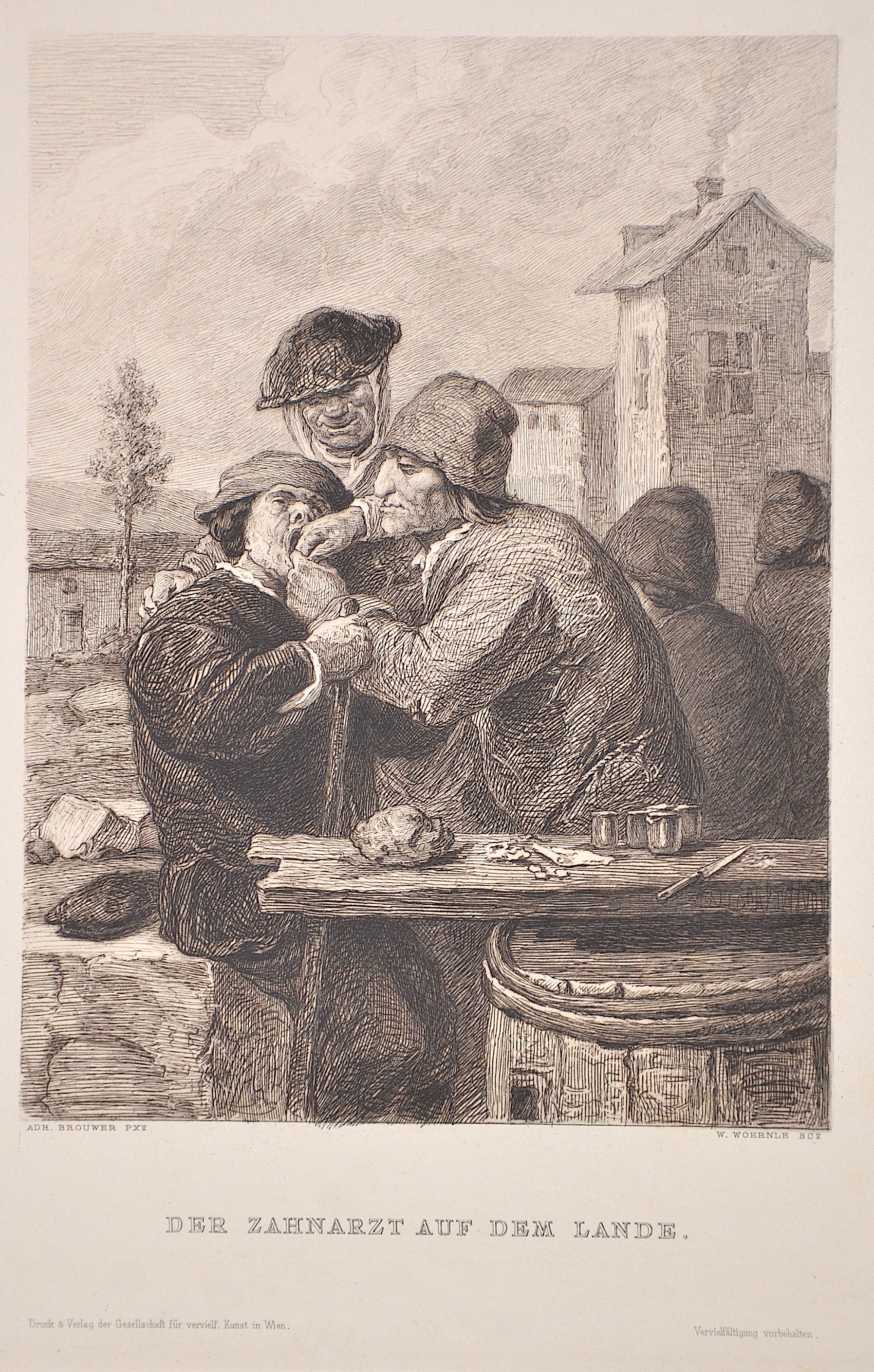 Woernle Der Zahnarzt auf dem Lande.