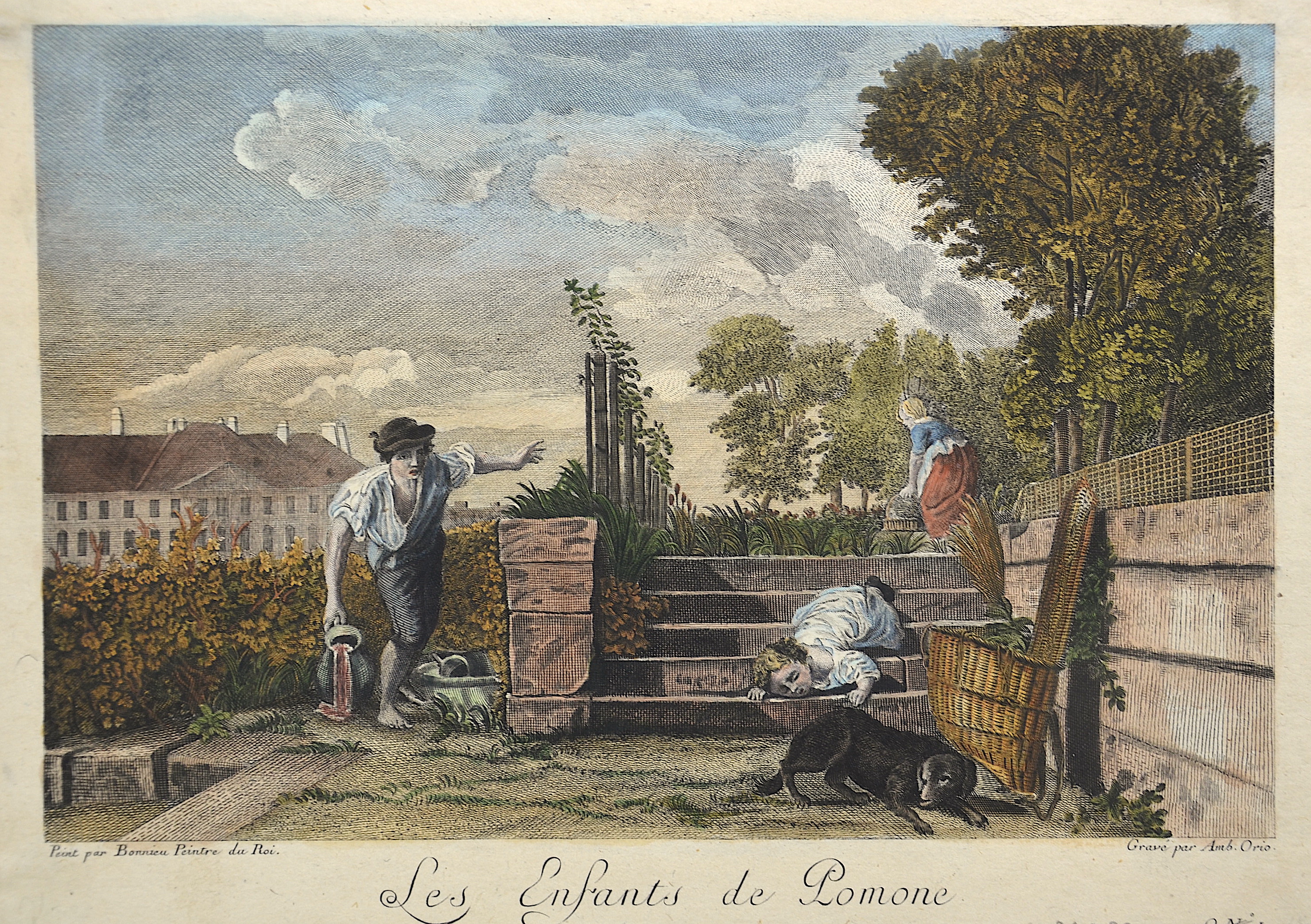 Orio Les enfants de Pomone.