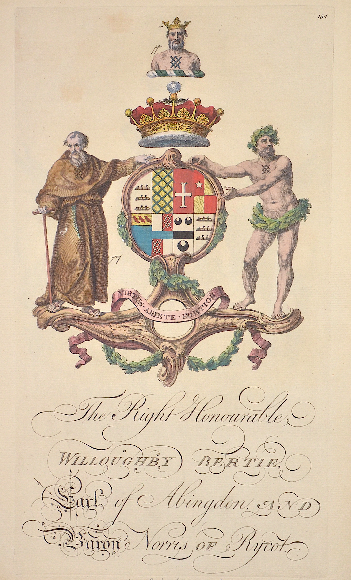 Edmondson Joseph The Right Honourable Willoughby Bertie, Earl of Abingdon, and Baron Norris of Rycot.