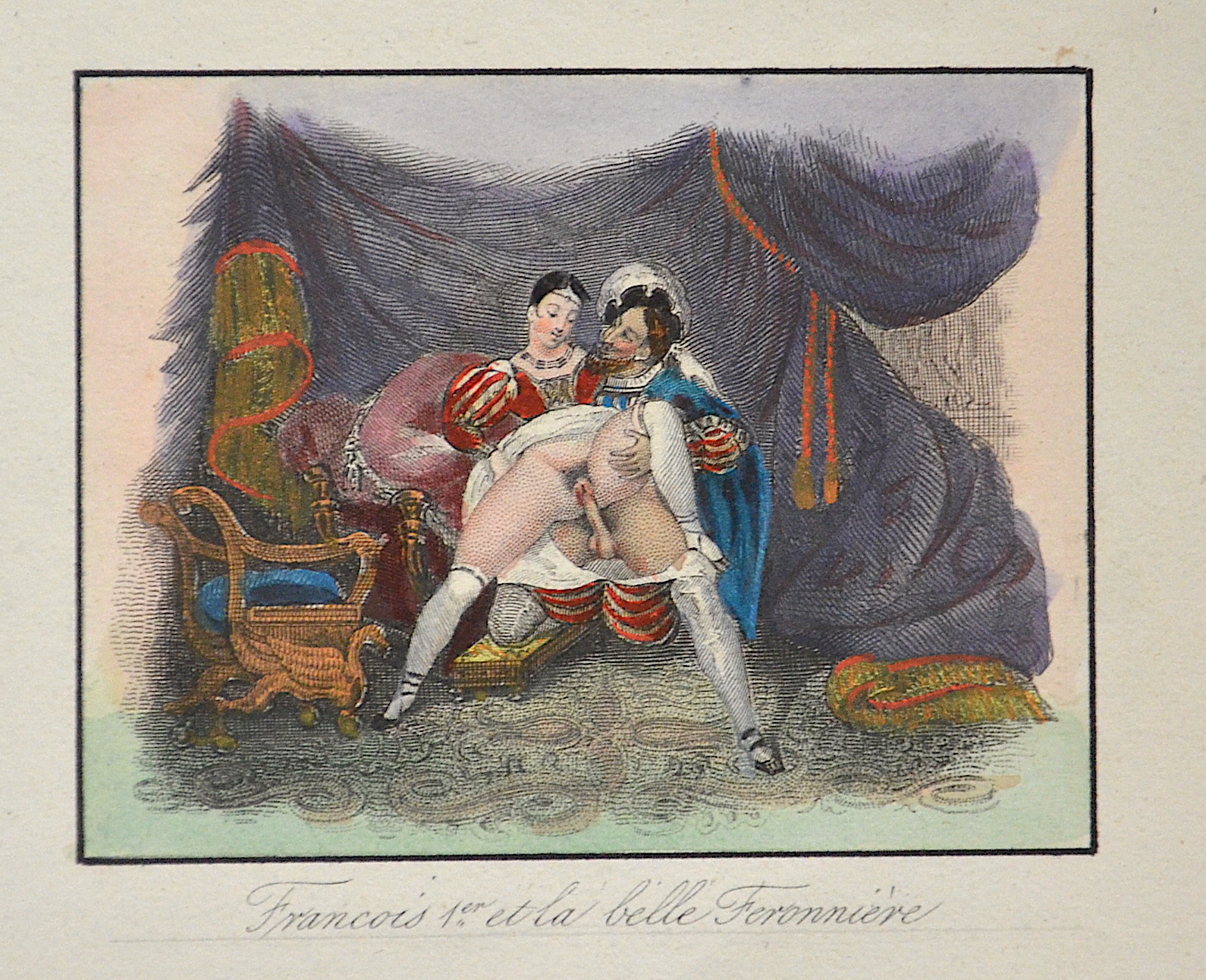 Anonymus  Francois Ier et la belle Feronniere