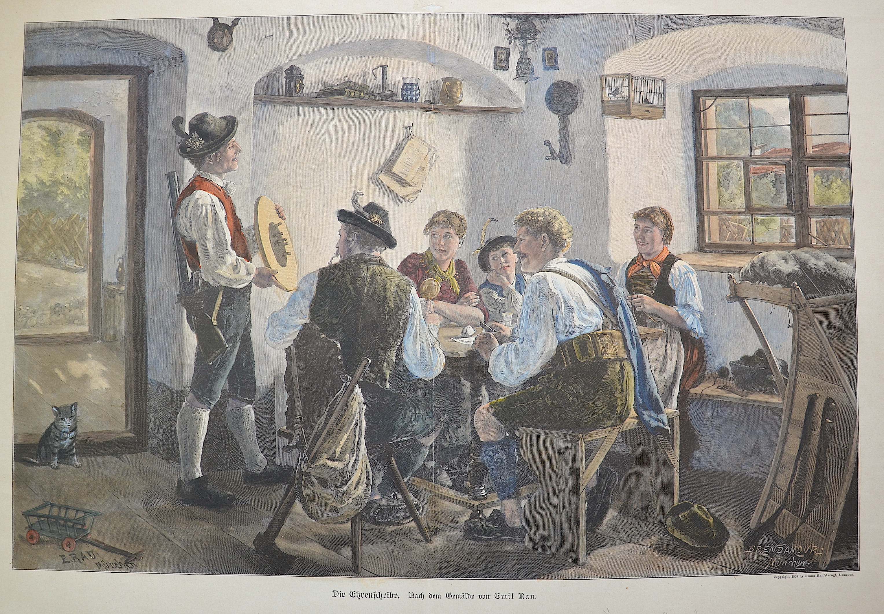 Hanfstaengl Die Ehrenscheibe