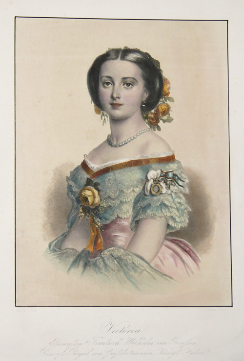 Twele  Victoria Prinzessin Friedrich Wilhelm von Preussen, Princess Royal von Grossbritannien, Königl. Hoheit.