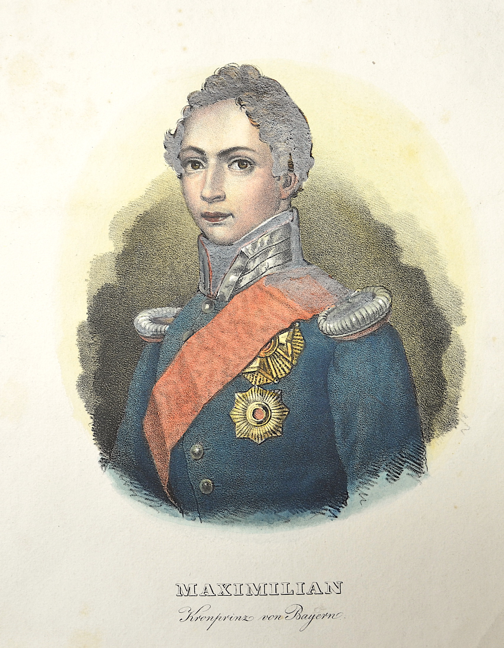 Anonymus Maximilian Kronprinz von Bayern.