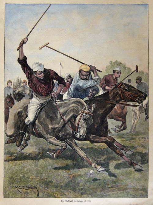 Werdmüller H. Das Polospiel in Indien.