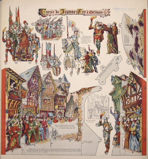 Anonymus  Entrée de Jeanne d’Arc à Orléans 29 Avril 1429