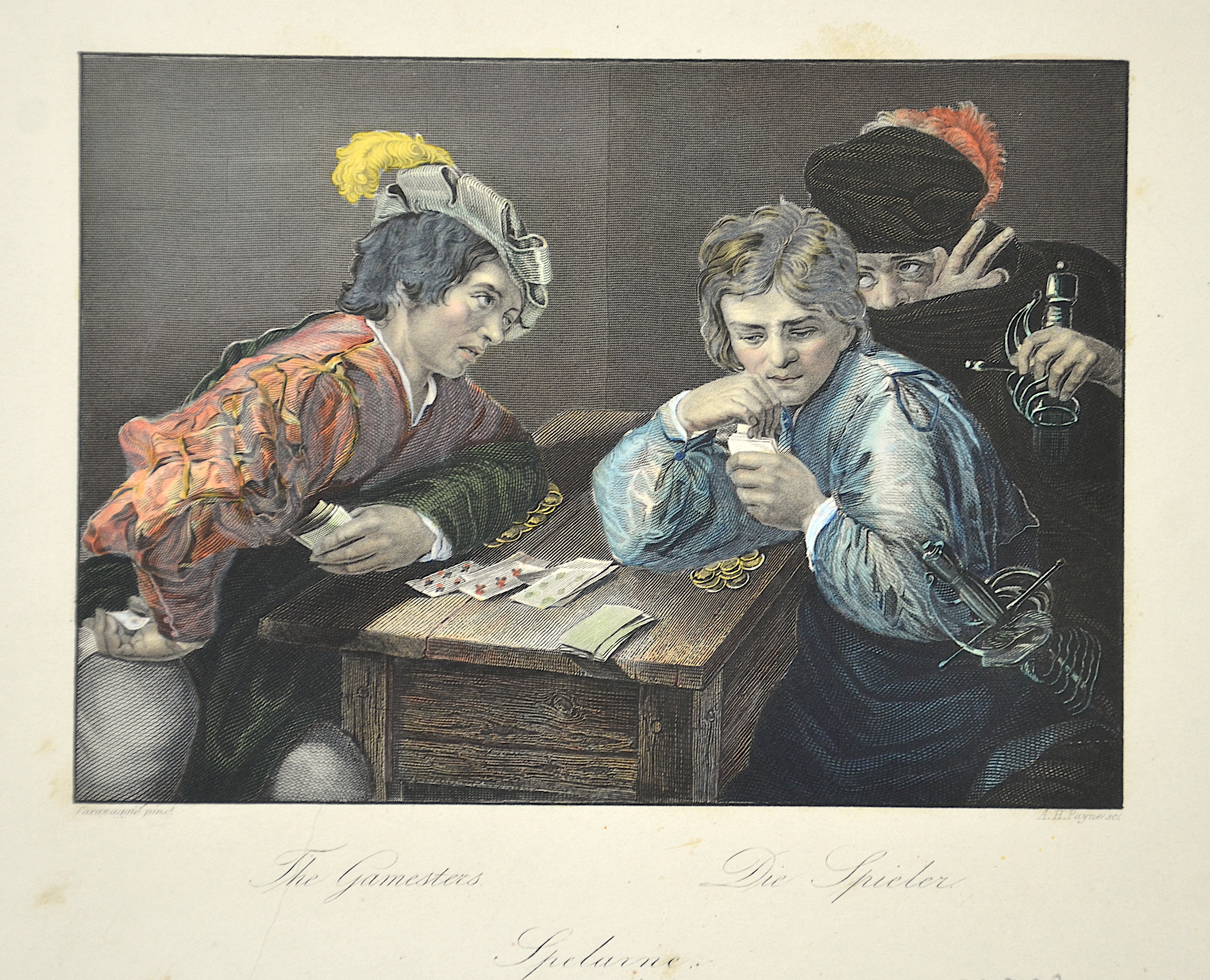 Payne Albert Henry Die Spieler. – The Gamesters. – Spelarne.