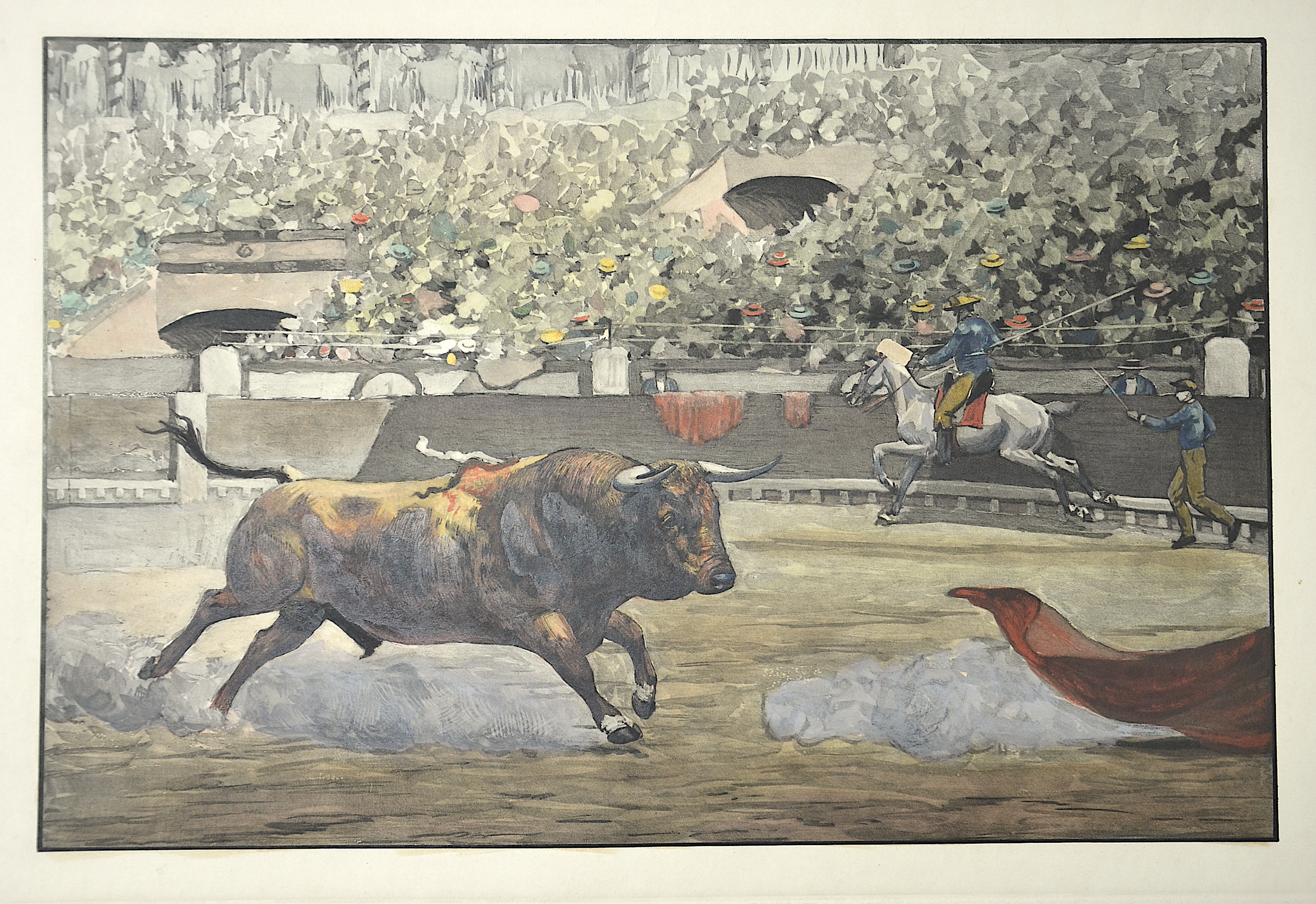 Anonymus no title-Bullfight