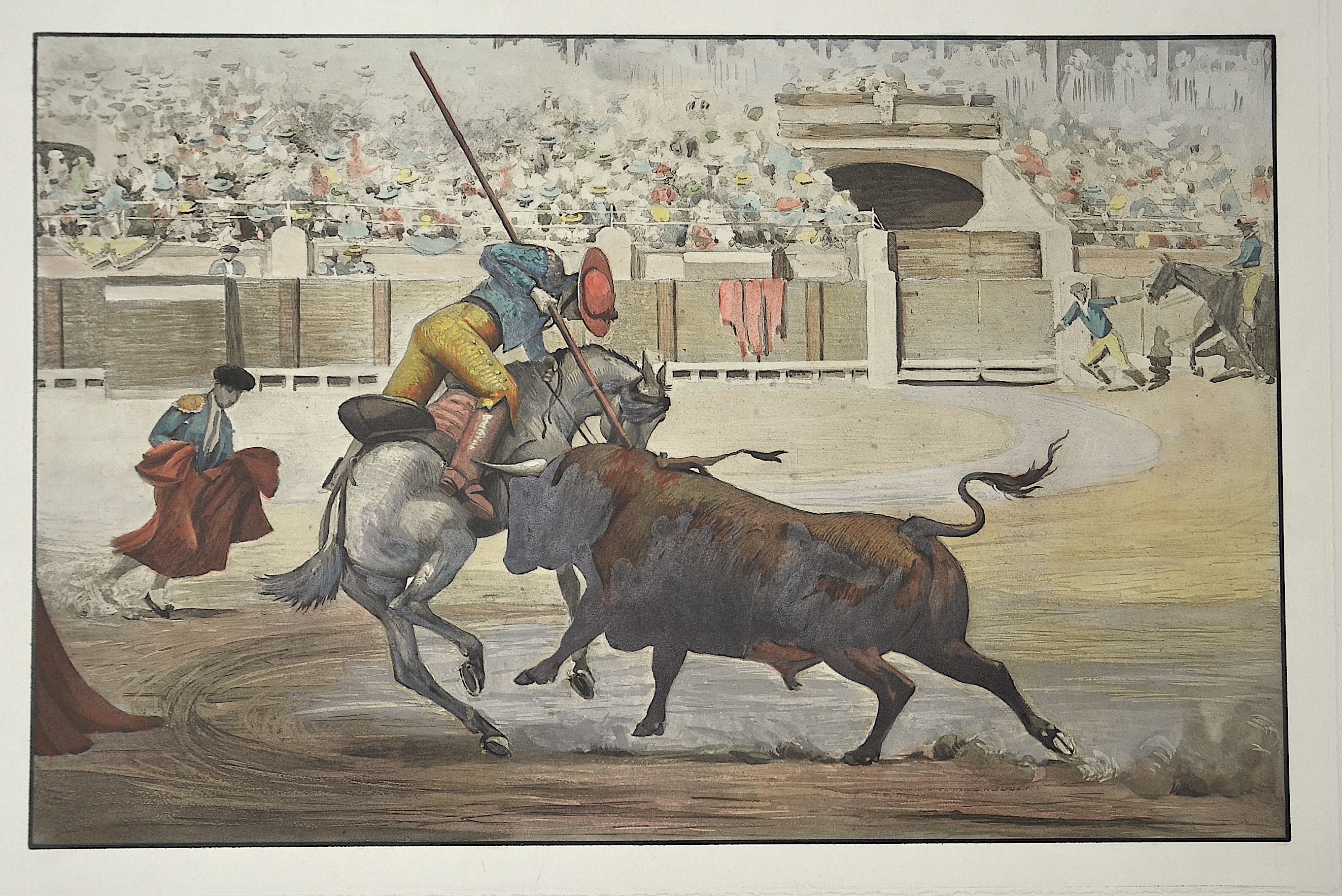 Anonymus no title-Bullfight