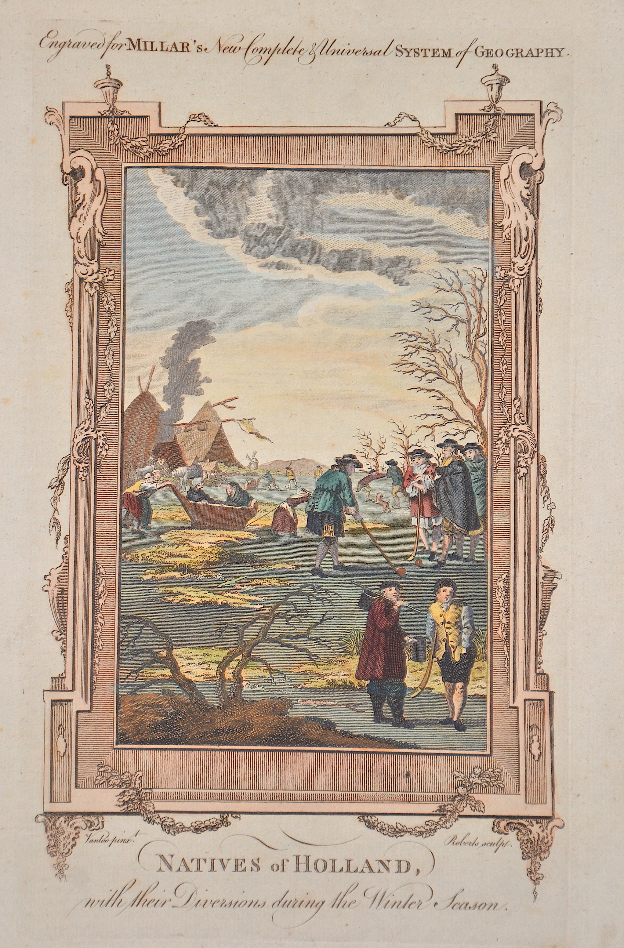 Roberts Henry Natives of Holland, with their Diversions during the Winter Season.