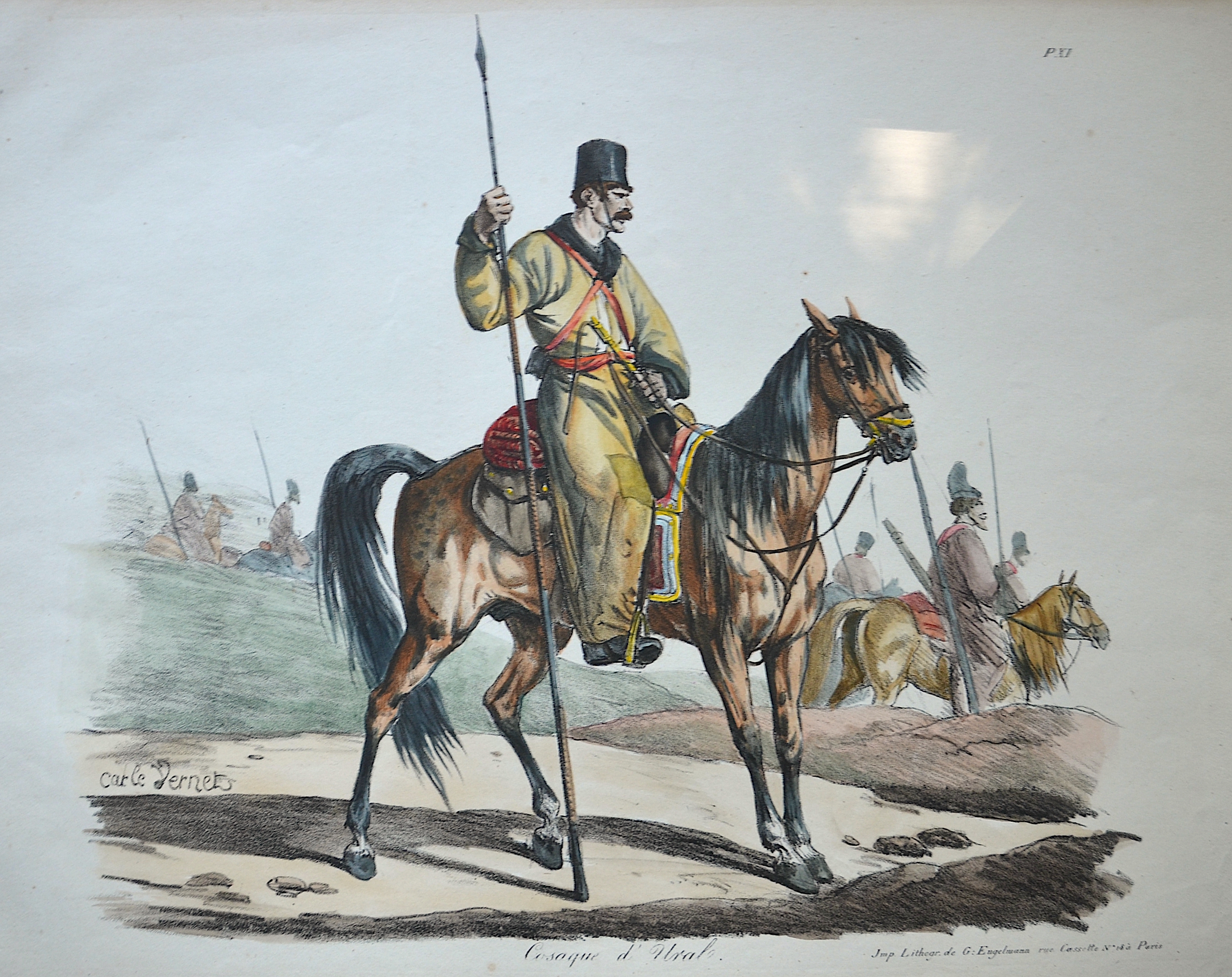 Vernet  Cosaque d’Ural  /  P XI