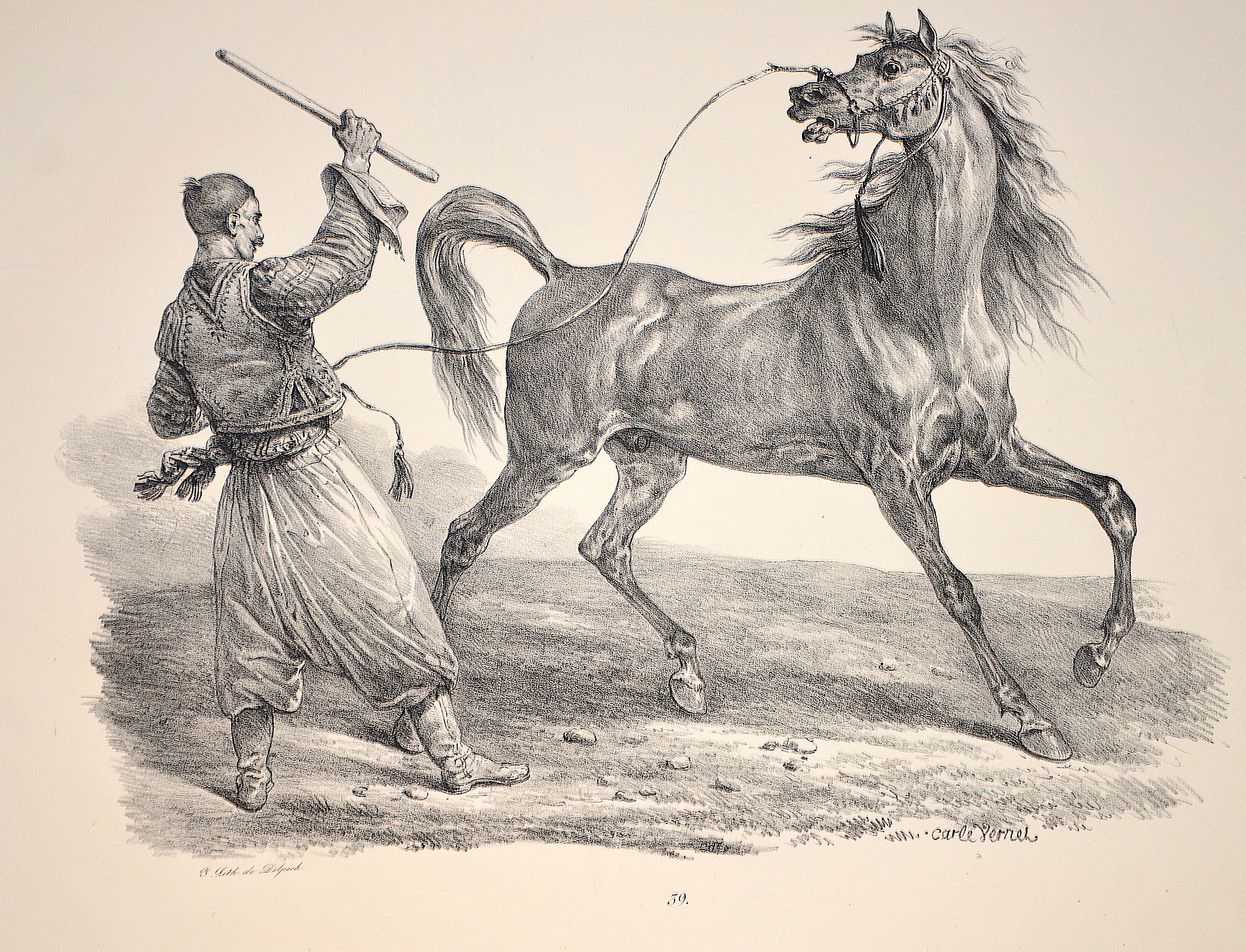 Vernet Carle Vernet 39. I. Lith. De Delpech.