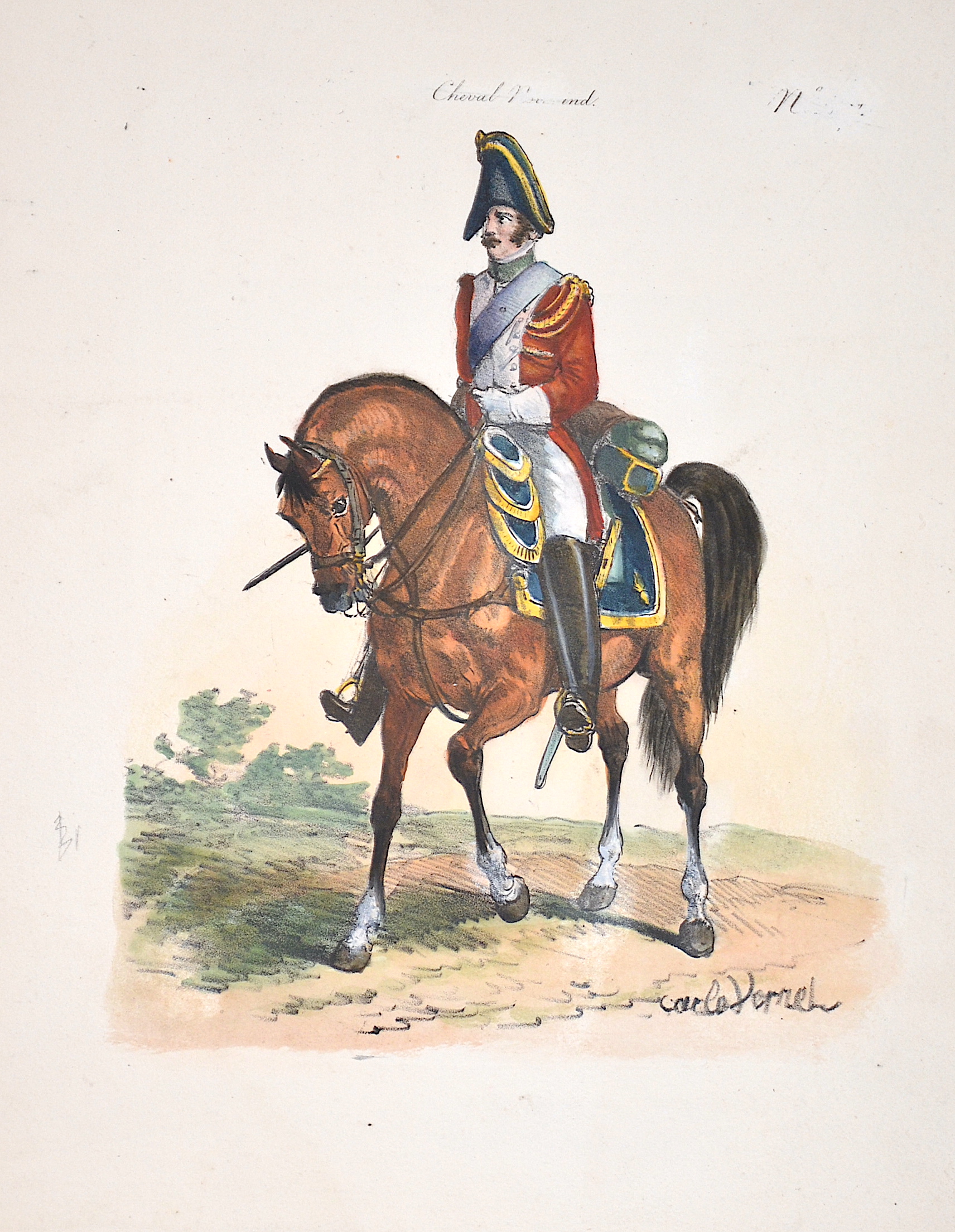 Vernet Cheval Normand.