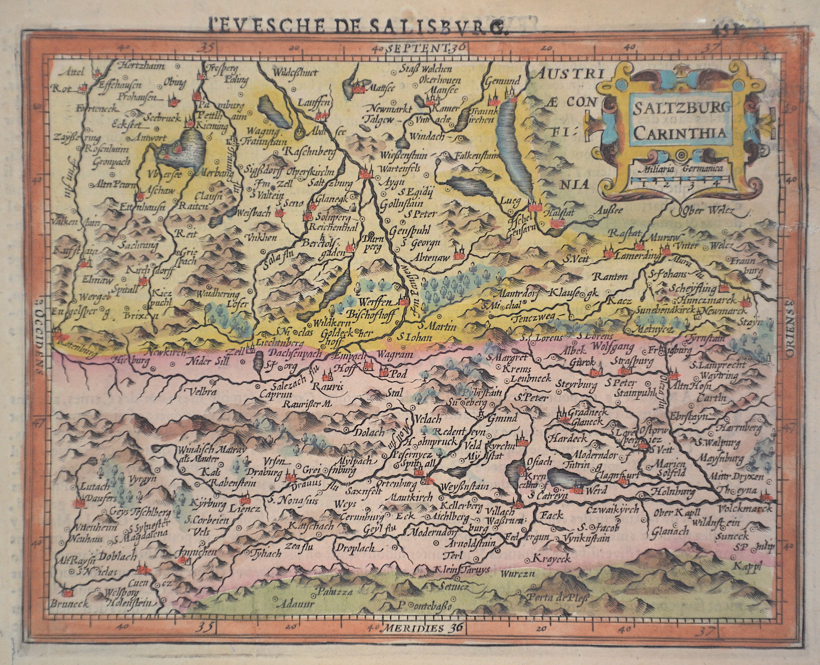 Mercator Gerhard Saltzburg Carinthia