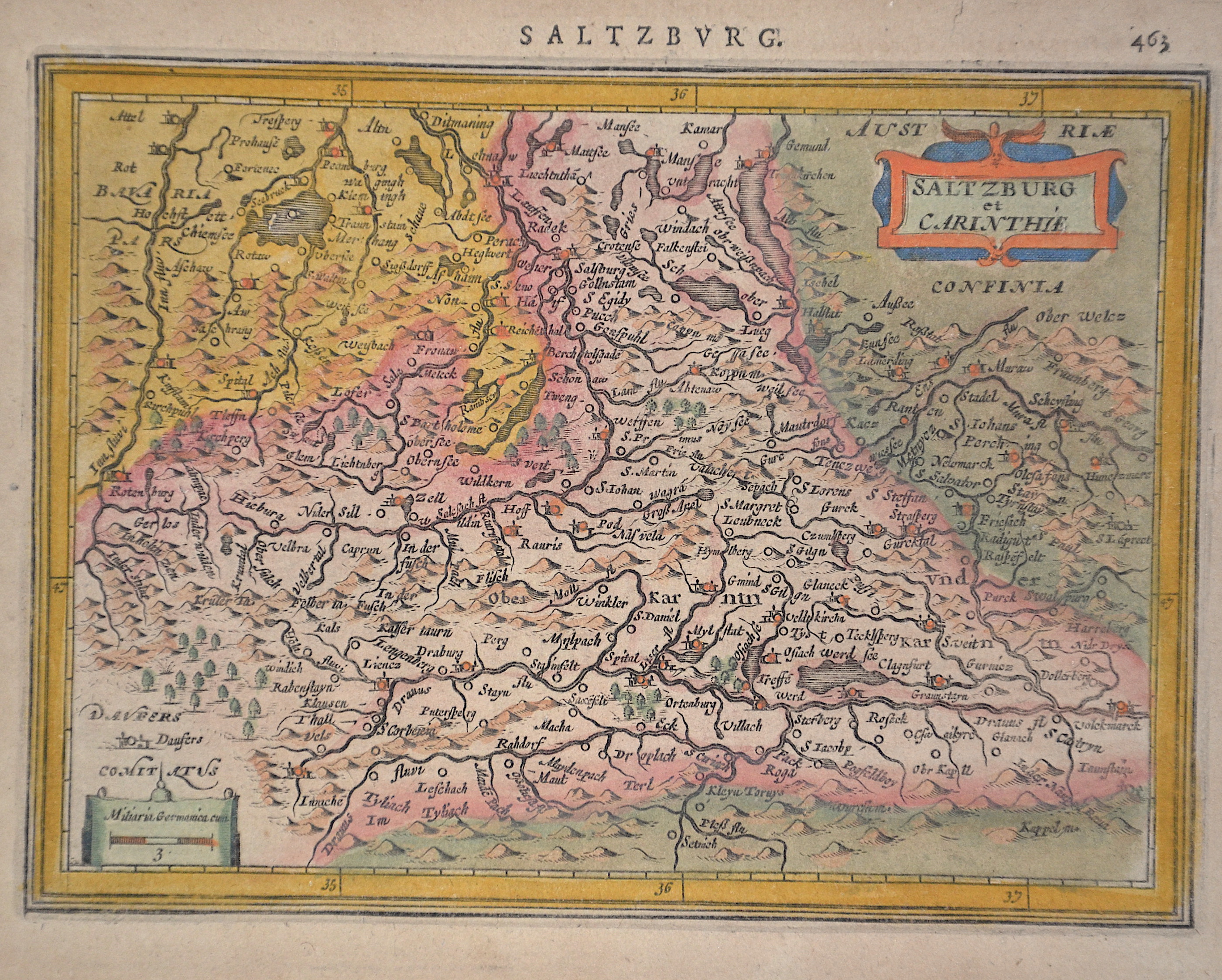 Mercator Gerhard Salzburg et Carinthie